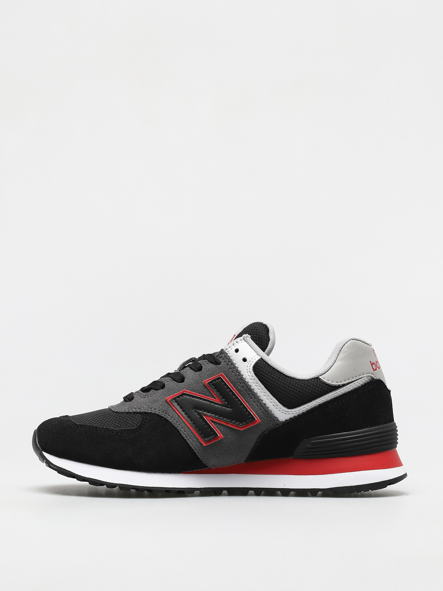 new balance 574 black with earth red