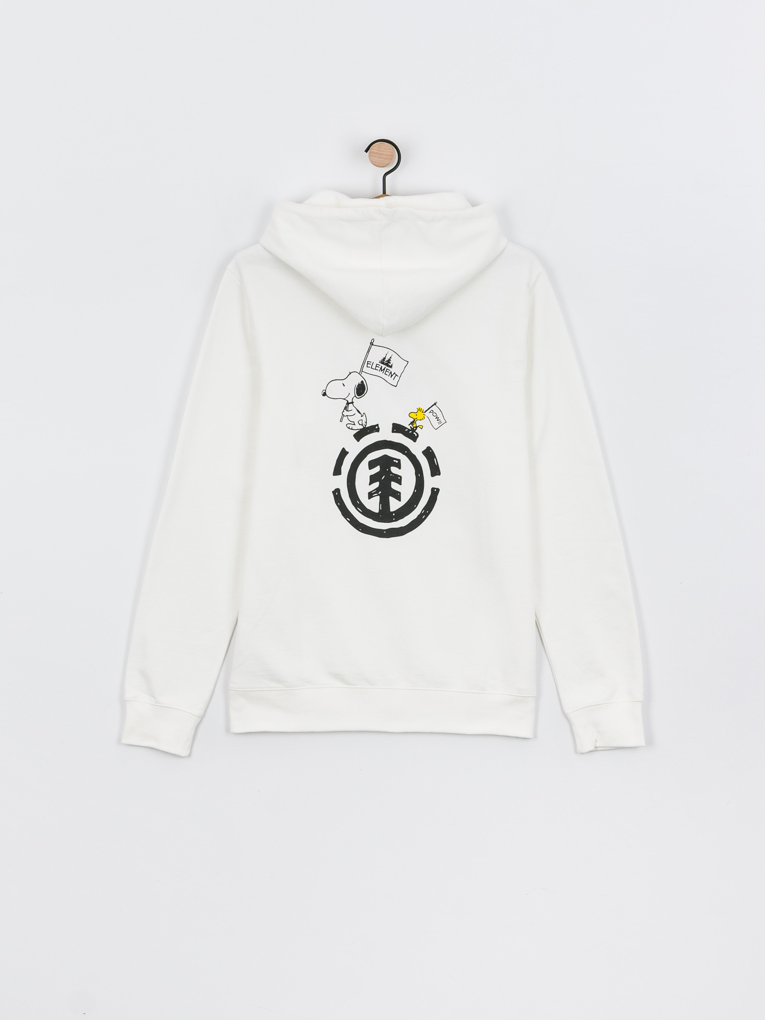 Mikina s kapucňou Element Peanuts Slide HD (off white)