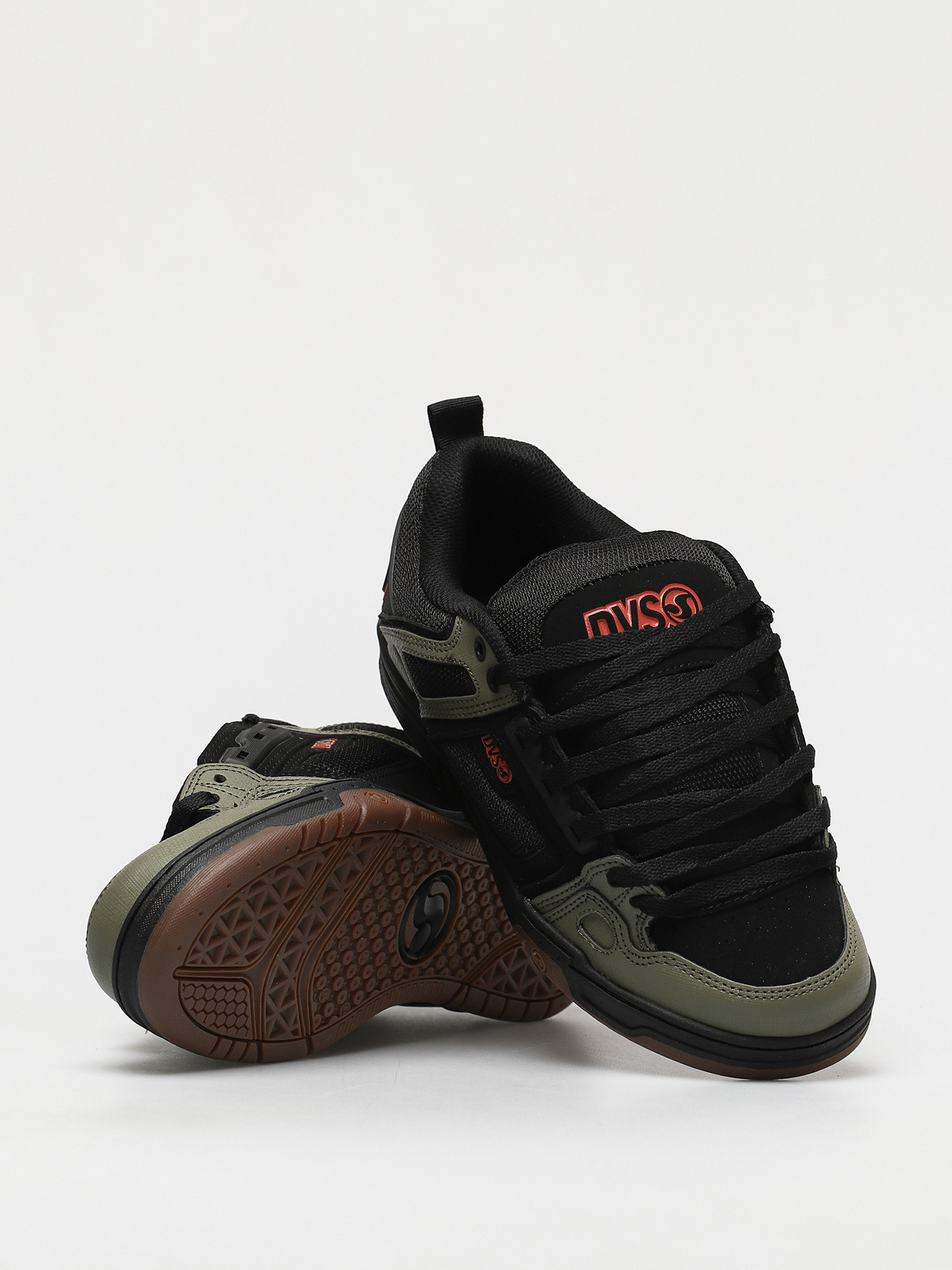 Topánky DVS Comanche (black olive orange nubuck)