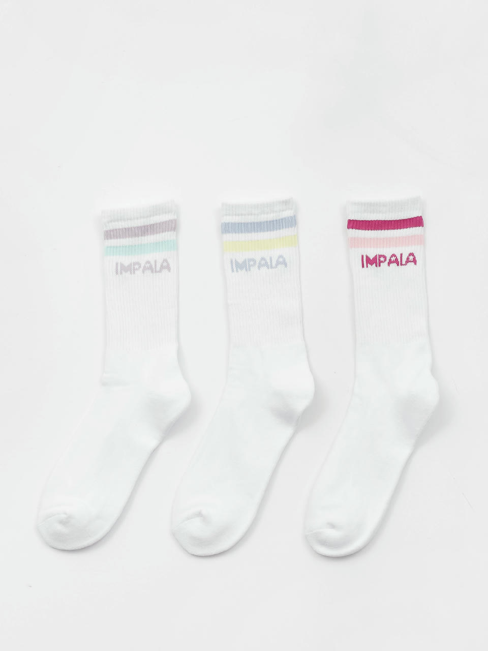 Ponožky Impala Stripe 3 Pk Wmn (pastel)