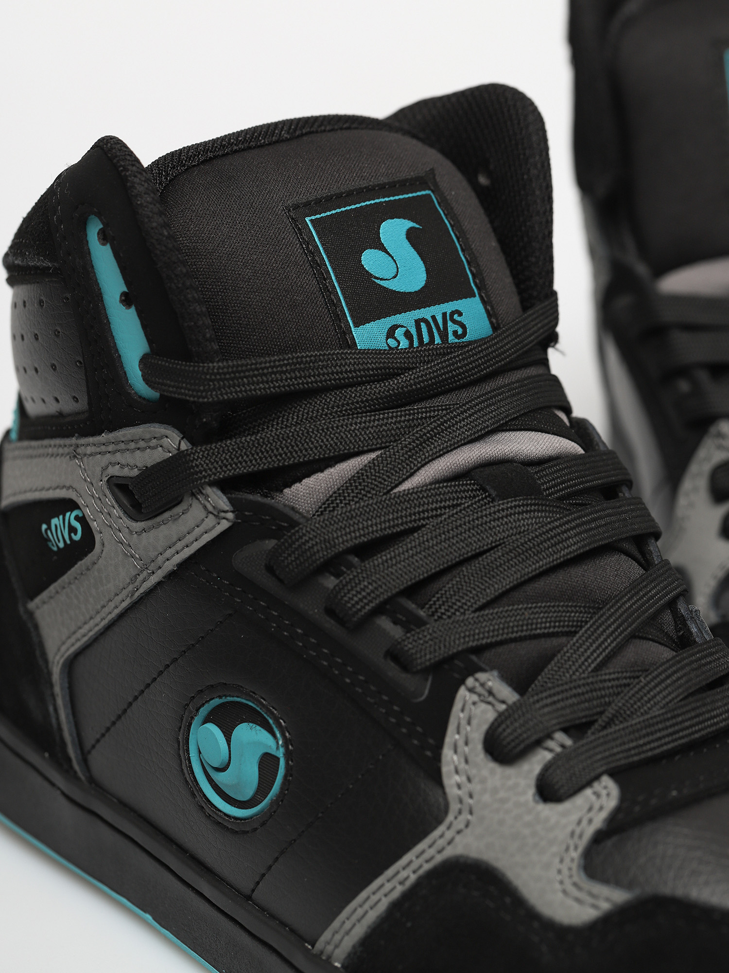 Topánky DVS Honcho (black charcoal turquois suede)