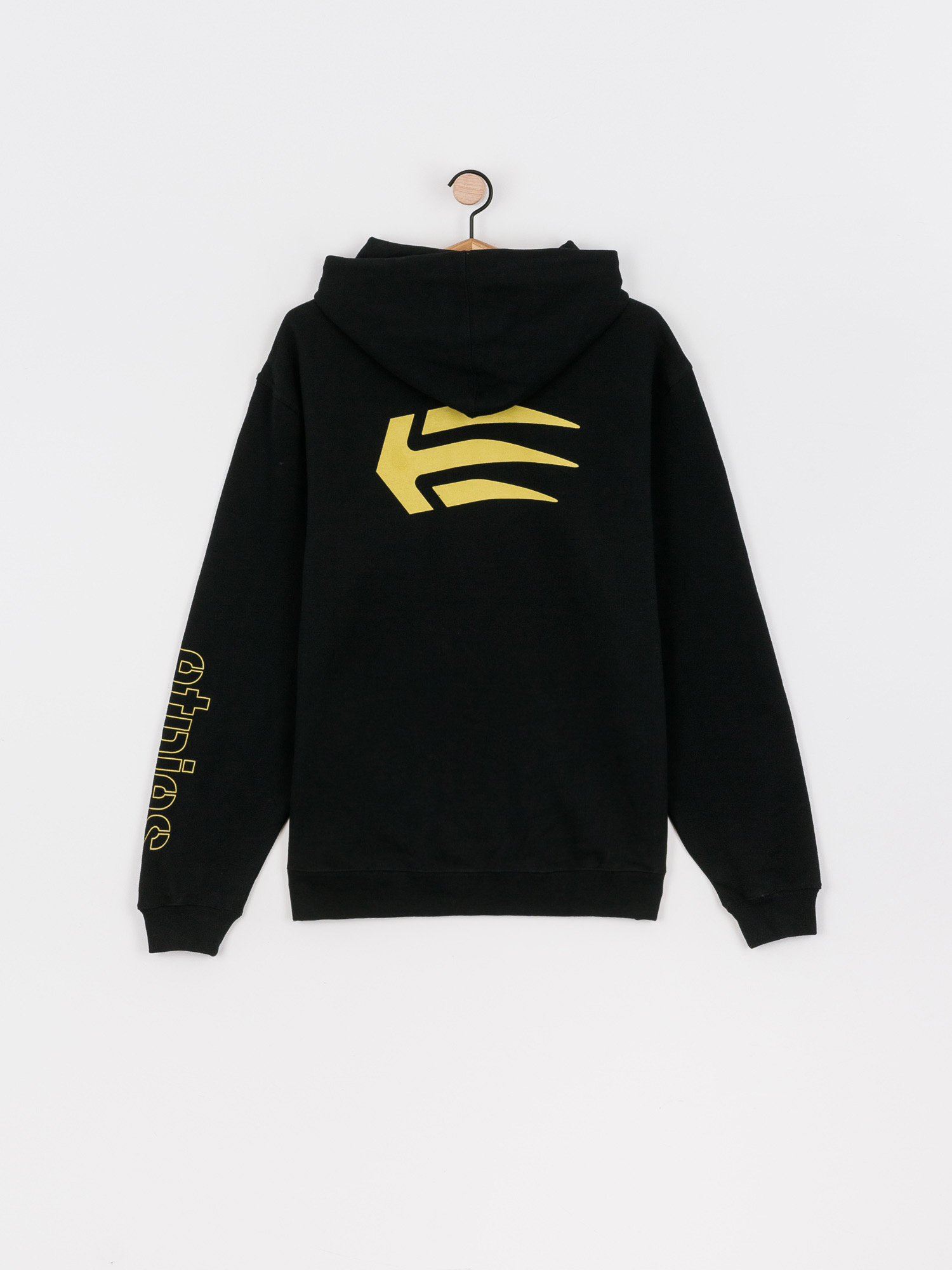 Mikina s kapucňou Etnies Joslin HD (black/gold)