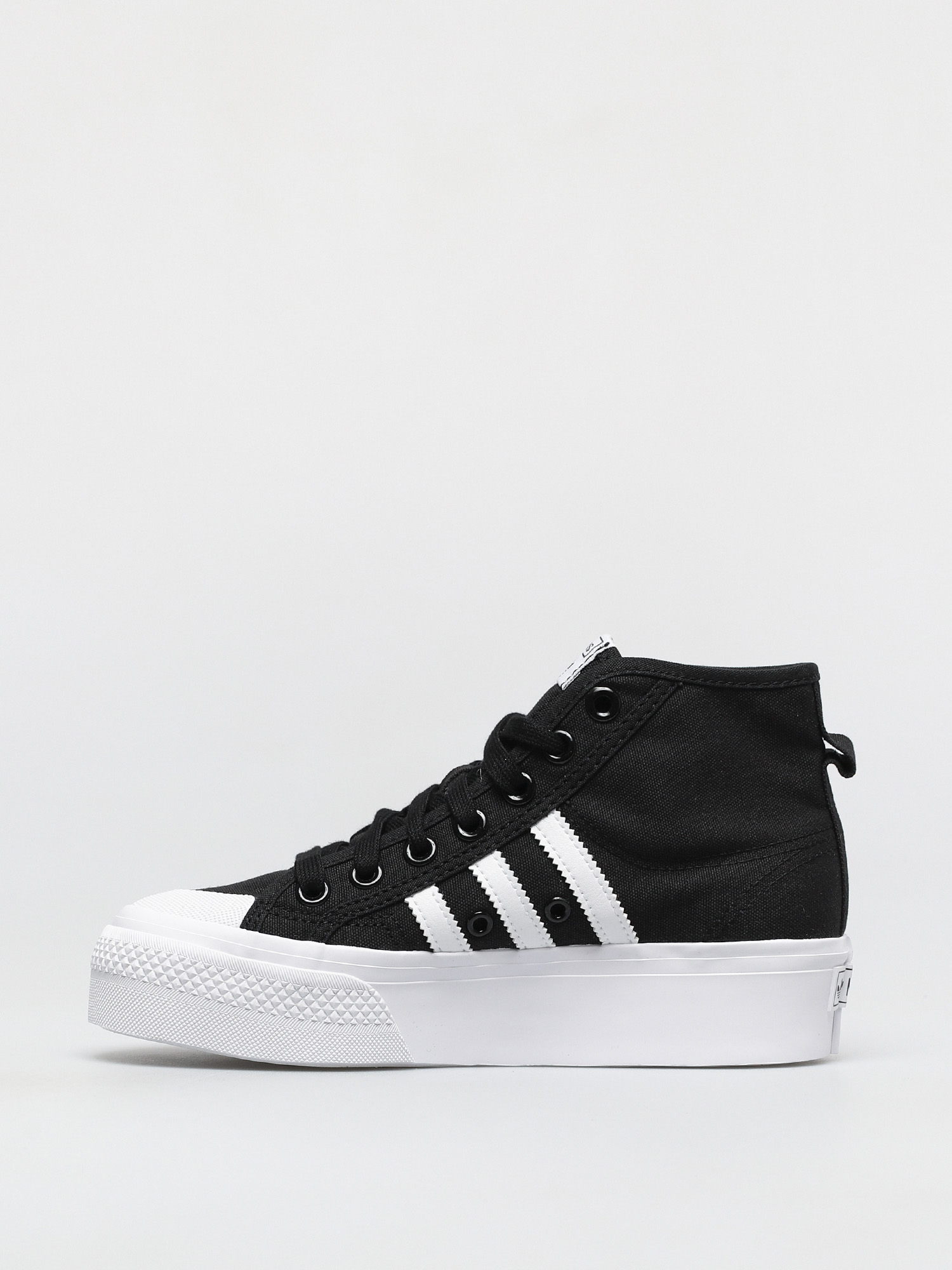 Topánky adidas Originals Nizza Platform Mid Wmn (cblack/ftwwht/ftwwht)