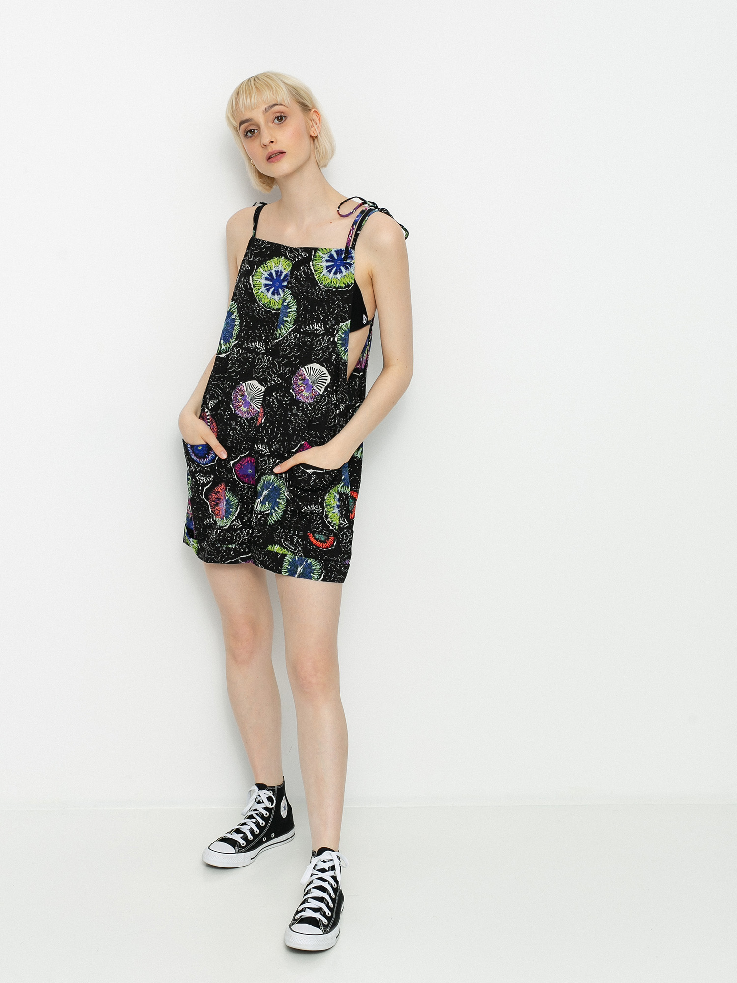 Dámsky Kombinéza Volcom Coral Morph Romper (multi)