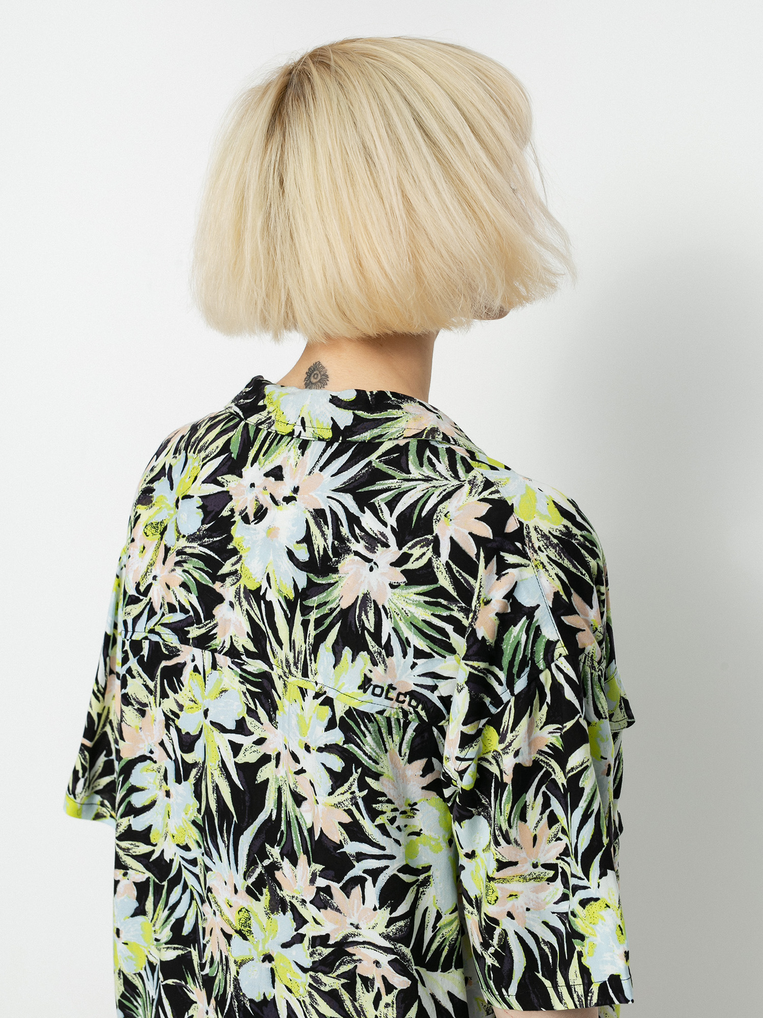 Košeľa Volcom Thats My Type Overshirt Wmn (lime)