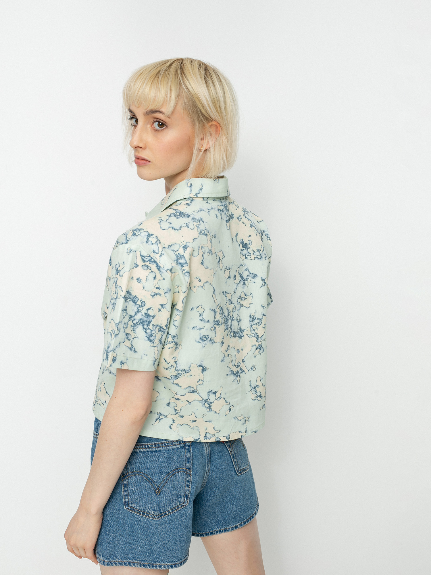 Košeľa Dickies Sunburg Wmn (fog blue)