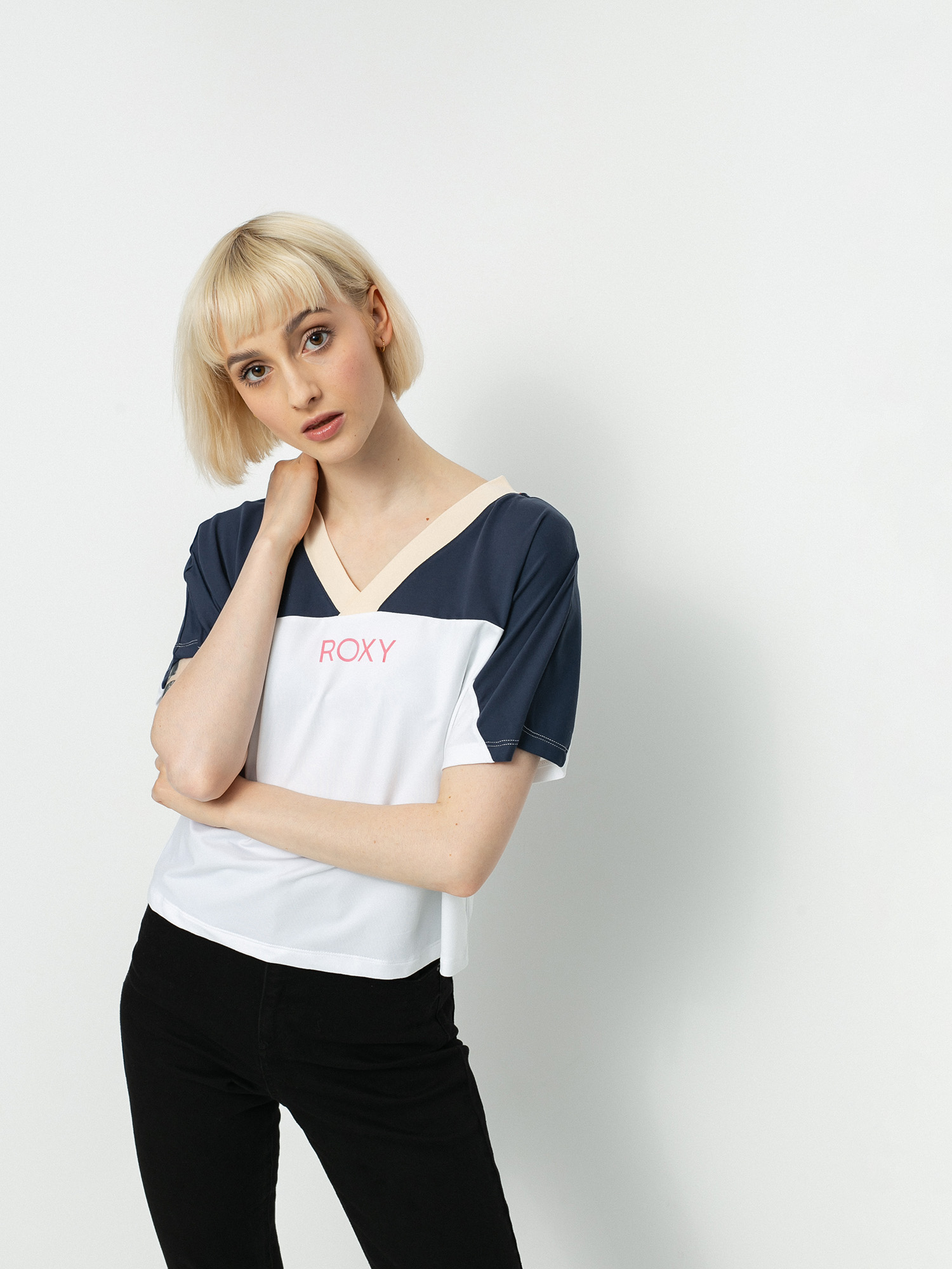 Tričko Roxy Trying Your Luck Wmn (bright white)