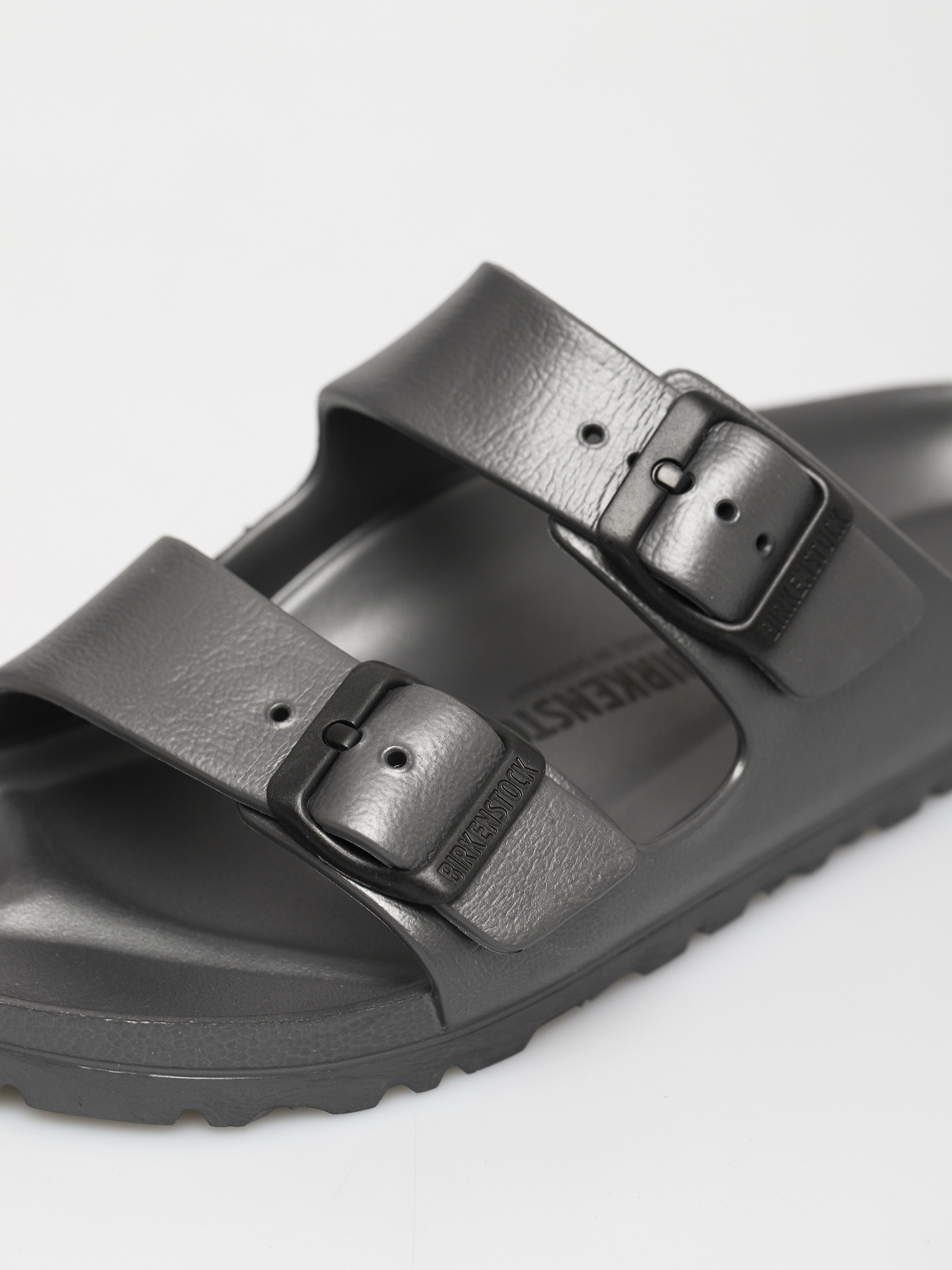 Šľapky Birkenstock Arizona Eva Narrow Wmn (metallic anthracite)