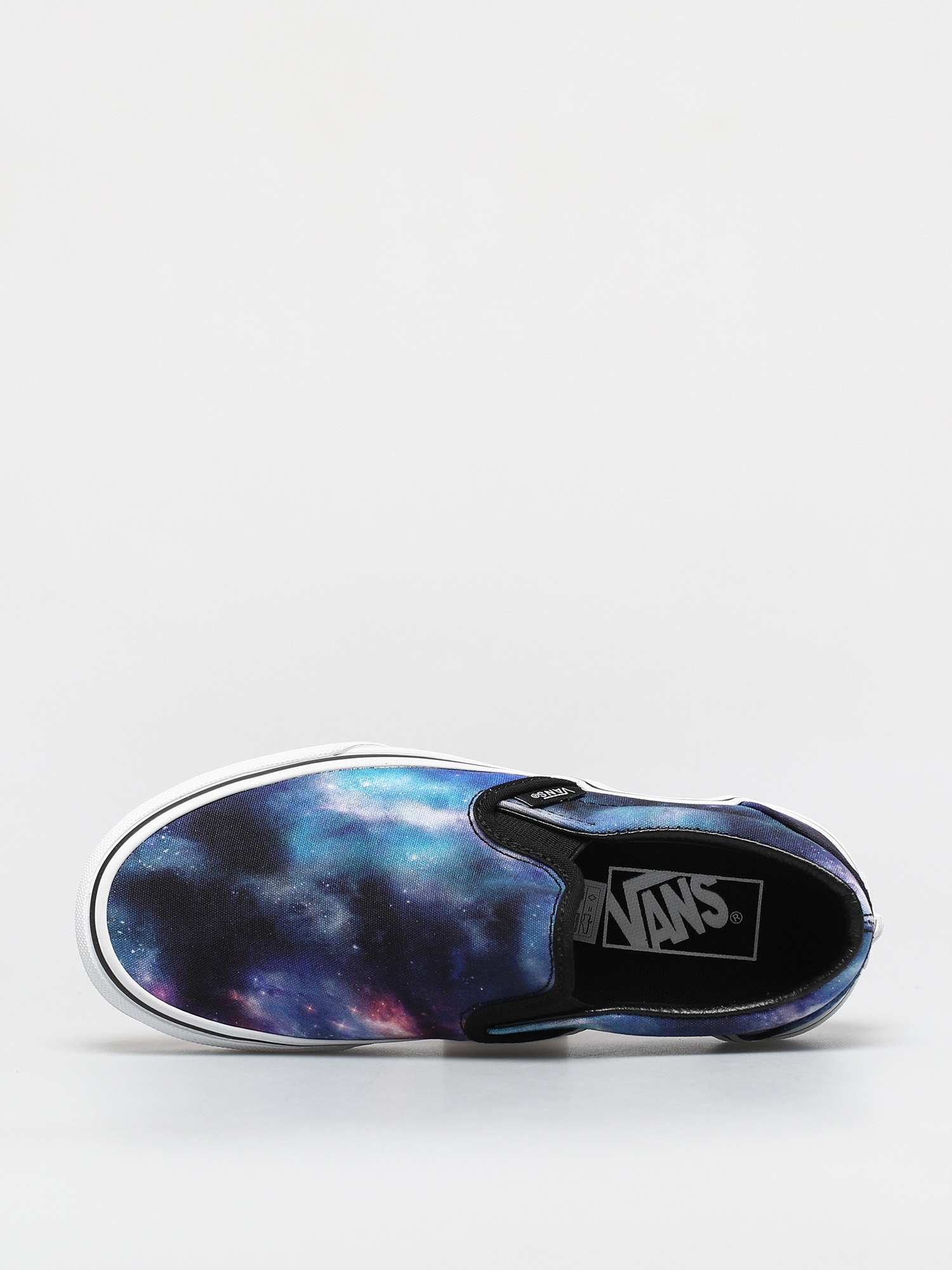 Topánky Vans Classic Slip On (galaxy black/true white)