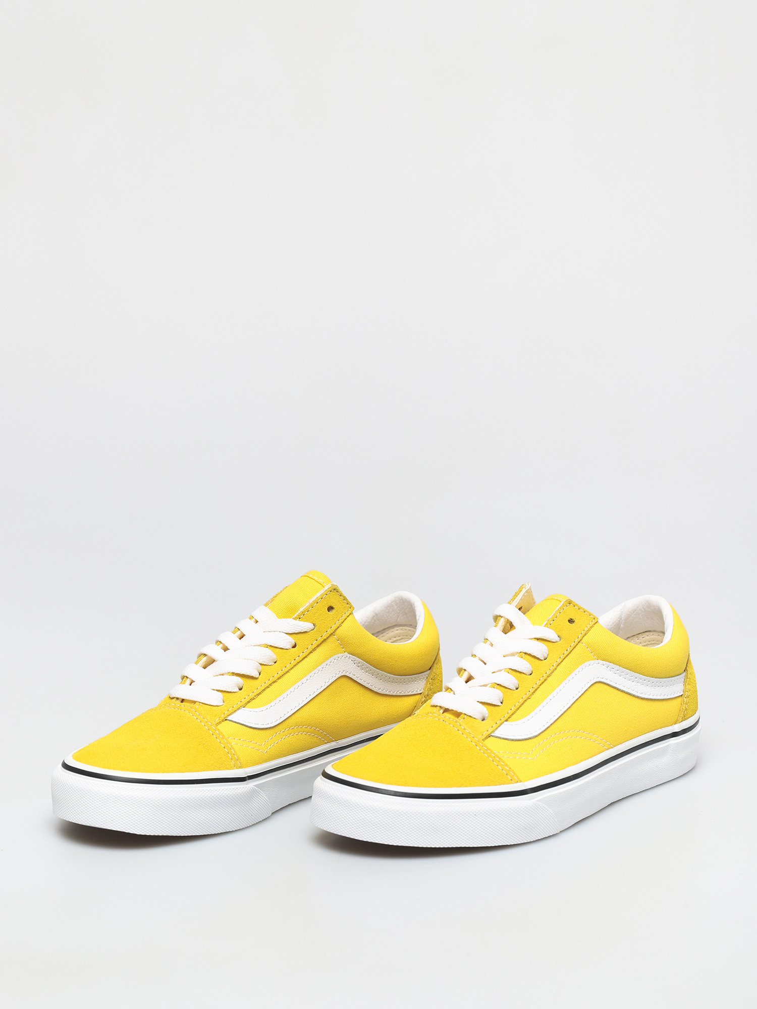 Topánky Vans Old Skool (cyber yellow/true white)