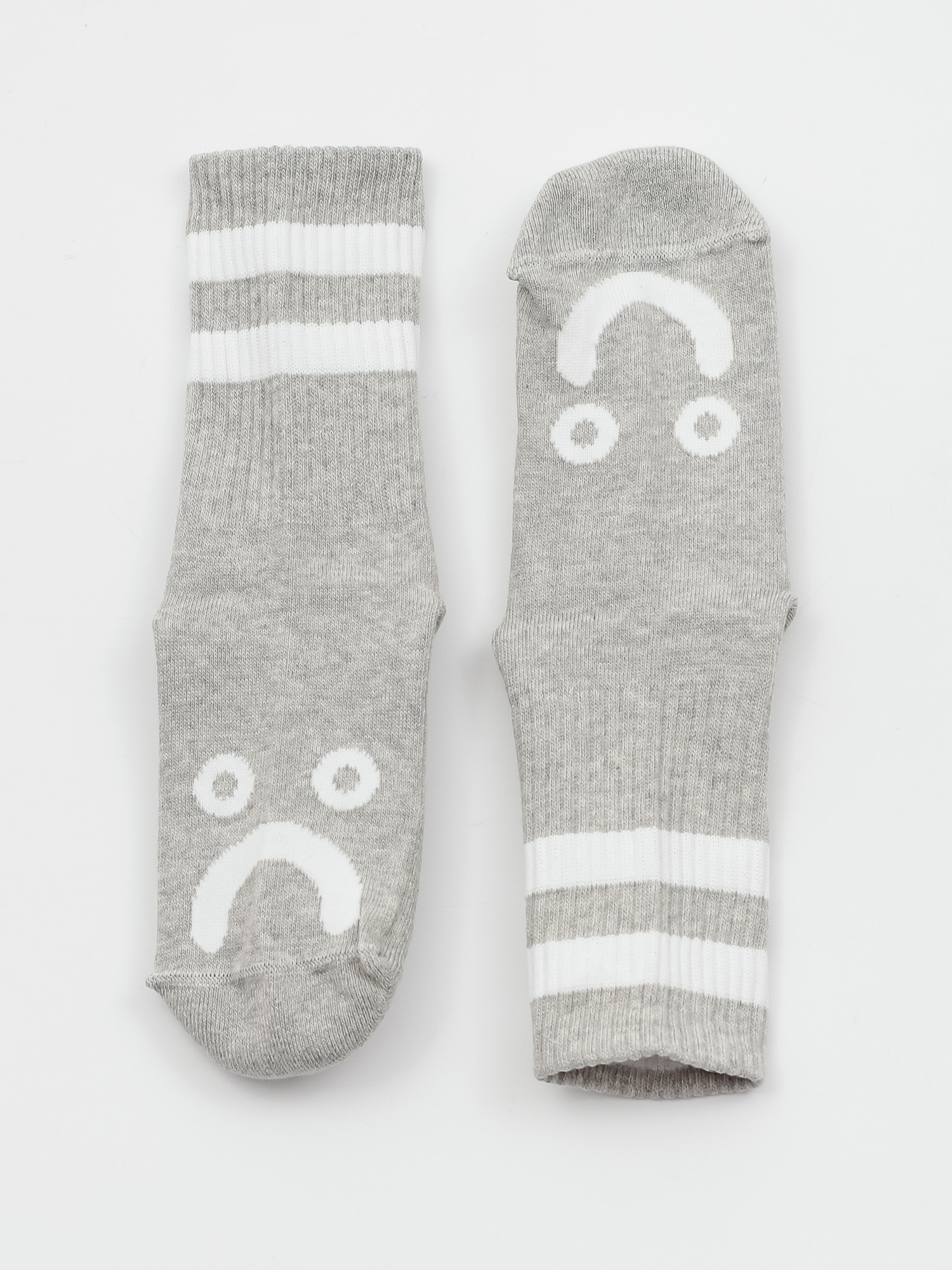 Ponožky Polar Skate Happy Sad (heather grey)