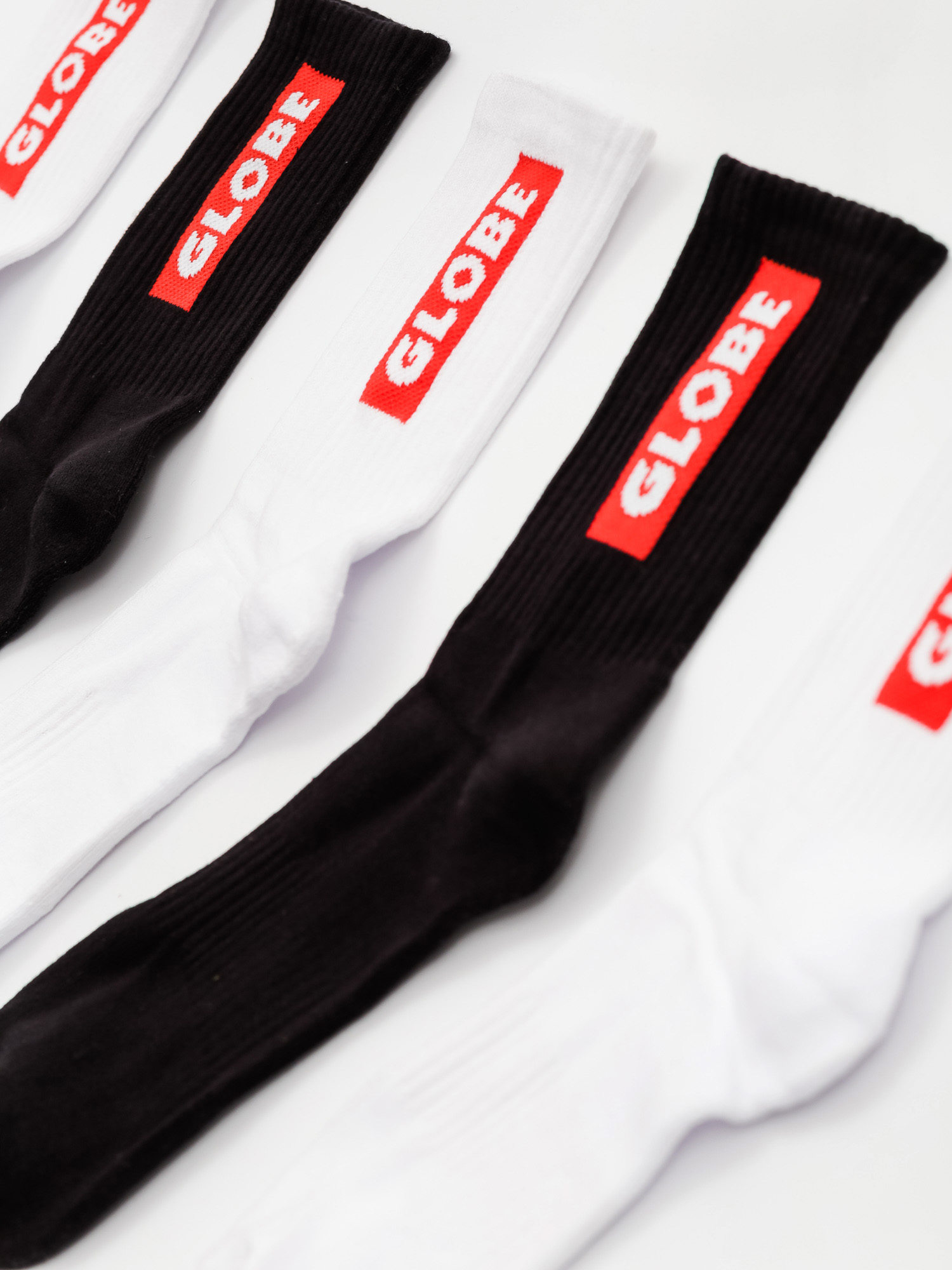 Ponožky Globe Bar Crew 5 Pack (assorted)