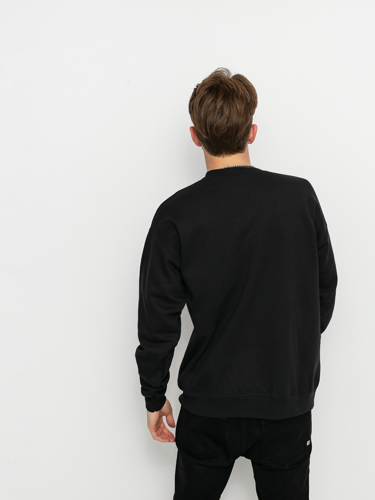 Mikina Thrasher Godzilla Crew (black)