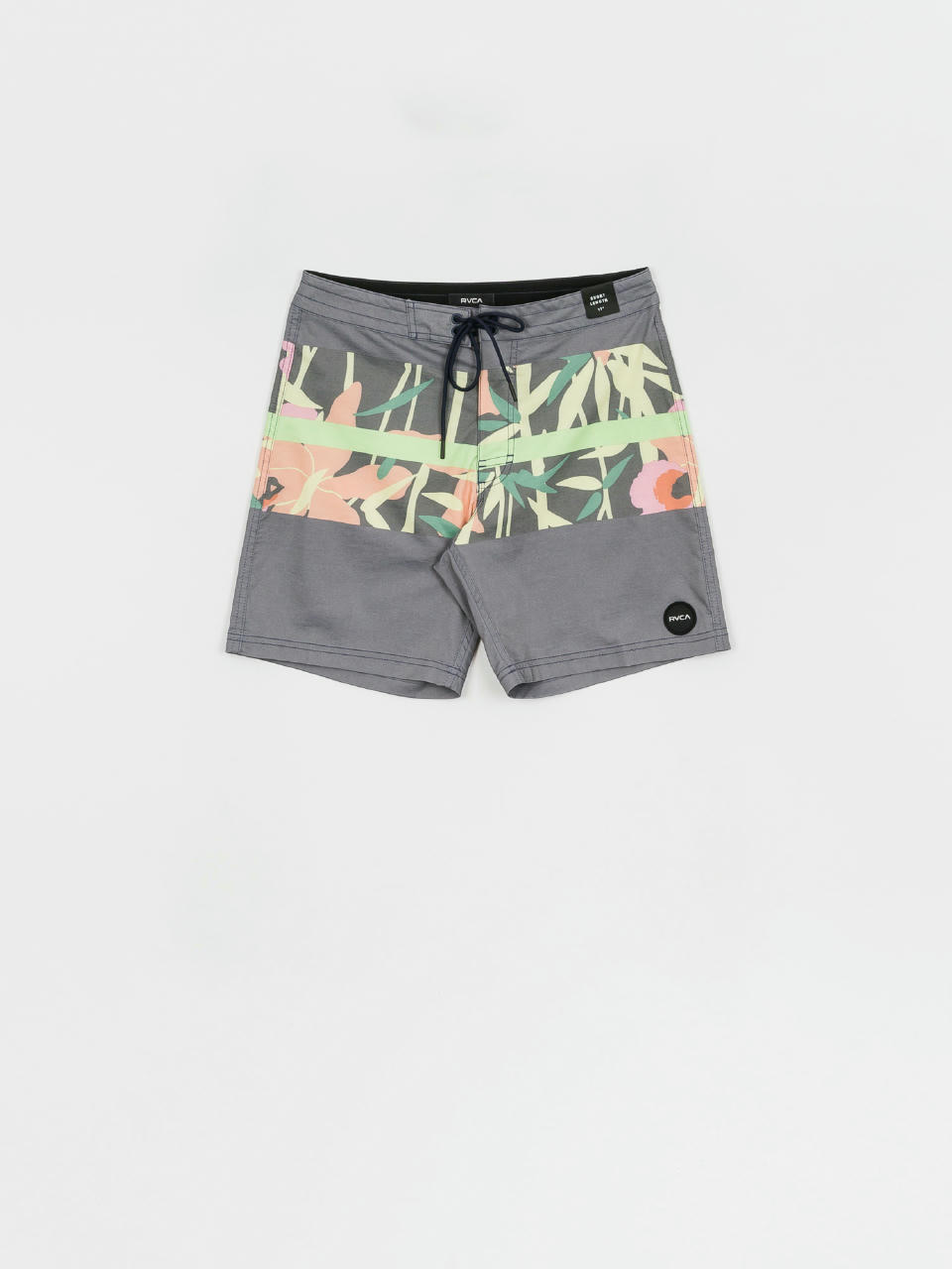 Plážové kraťasy RVCA Westport Print Trunk (moody blue)