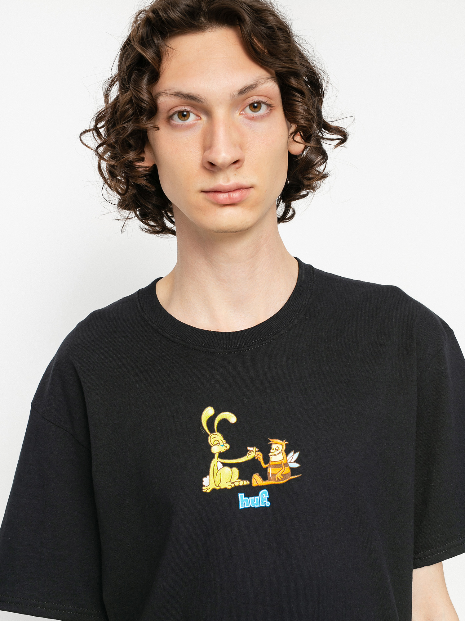 Tričko HUF Best Friends (black)