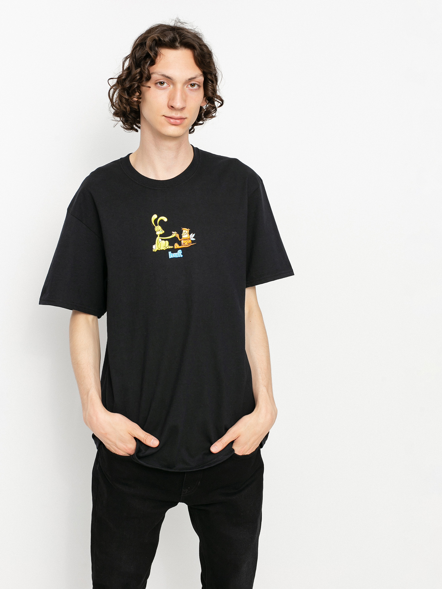 Tričko HUF Best Friends (black)