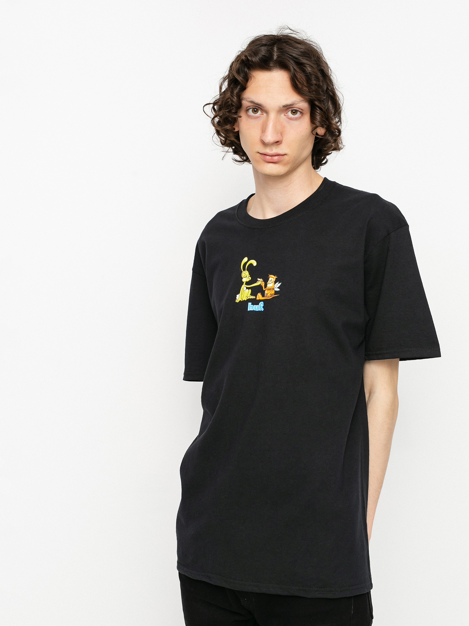 Tričko HUF Best Friends (black)