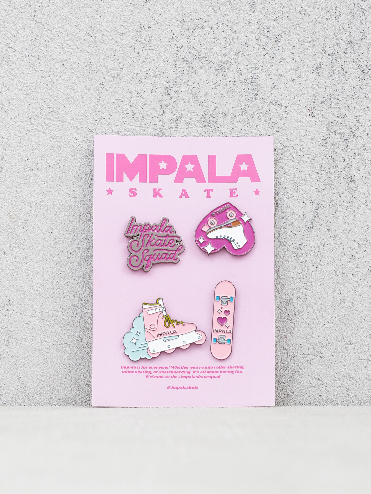 Príslušenstvo Impala Skate Enamel Pin Pack