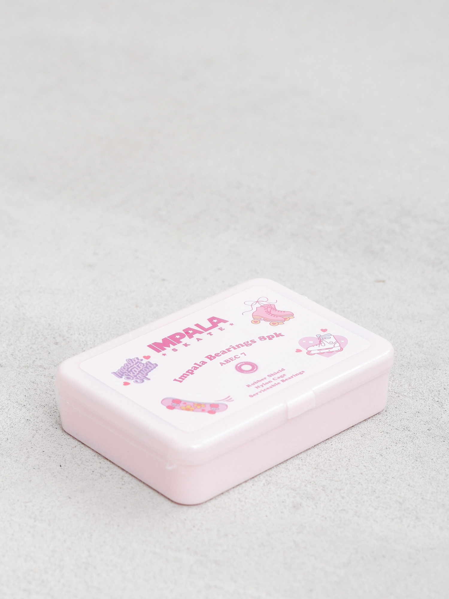 Ložiska Impala Abec 7 Bearings Pack Wmn (pink)