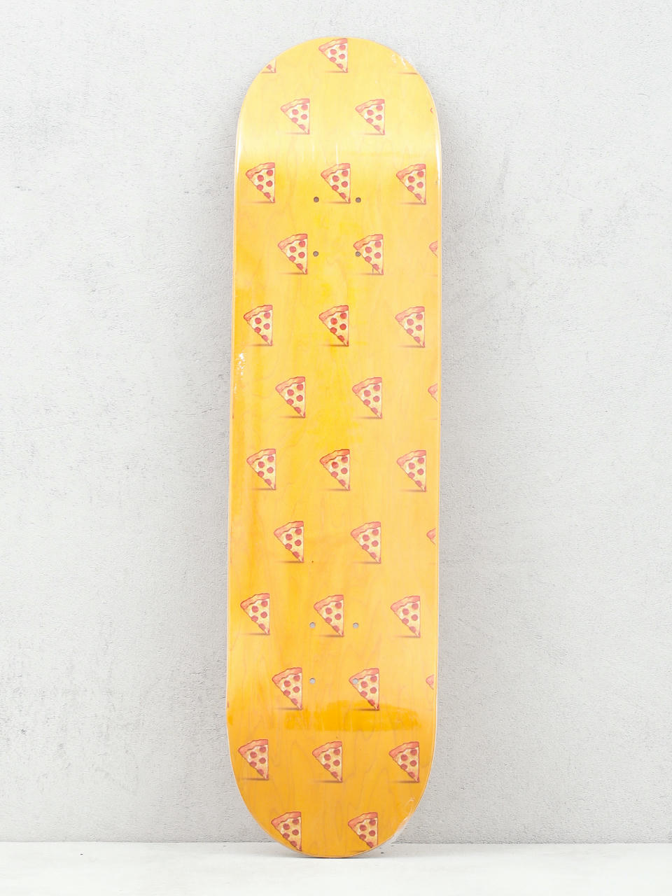 Doska Pizza Skateboards Emoji Pattern (orange)