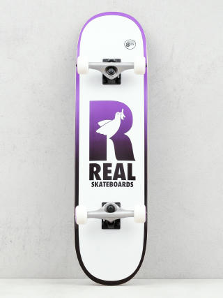Skateboard Real Be Free (white)