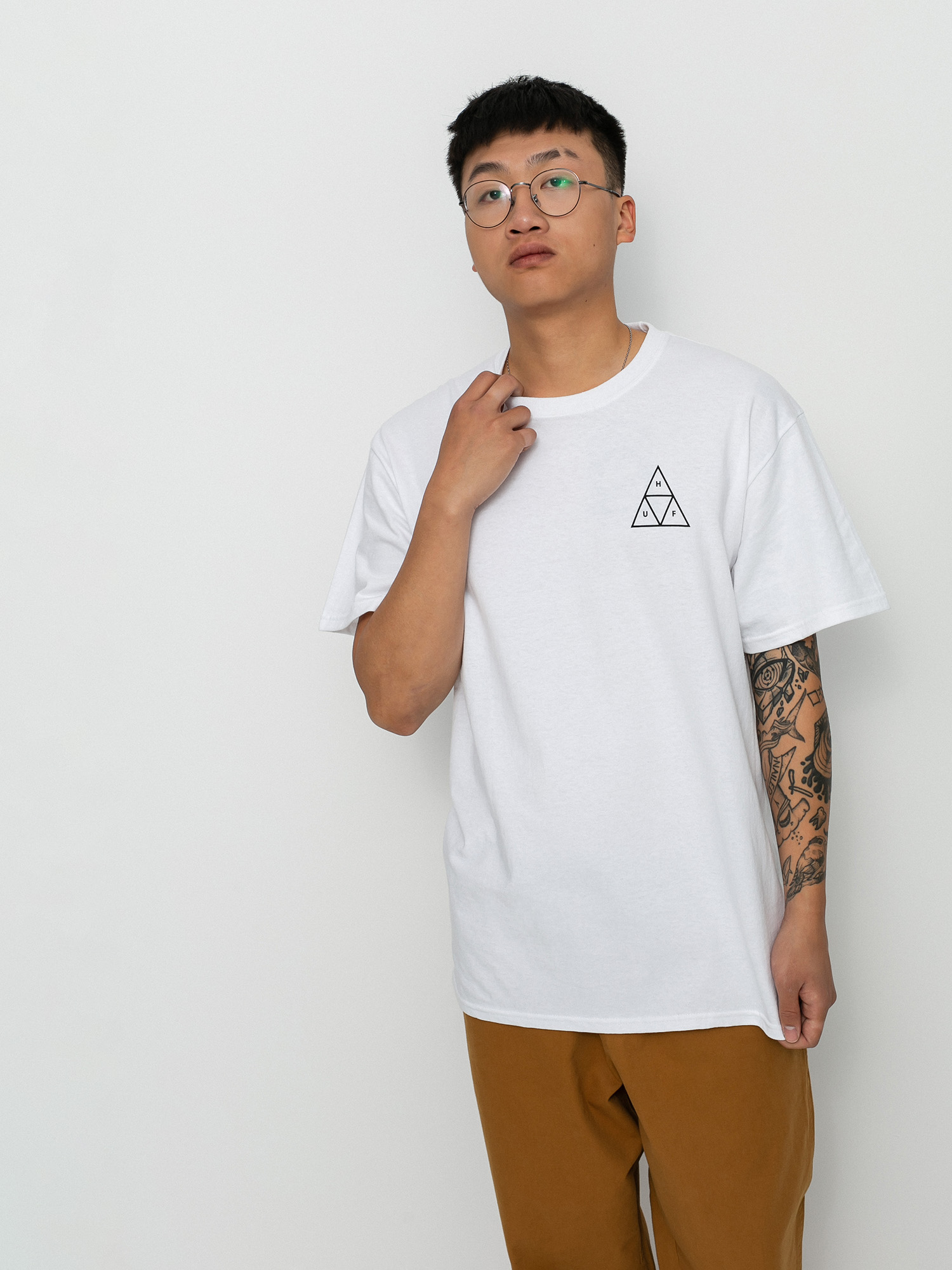 Tričko HUF Essentials TT (white)