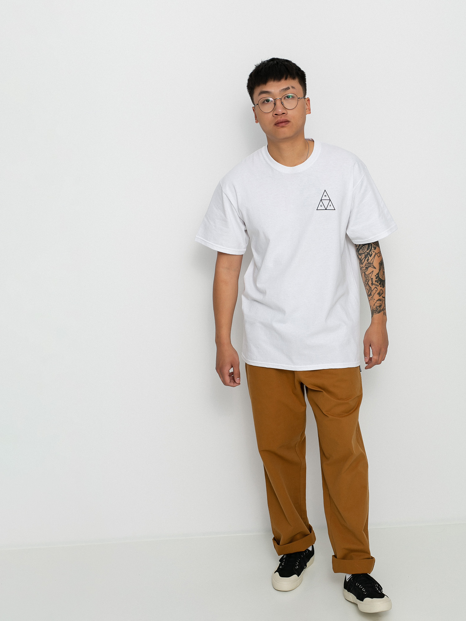 Tričko HUF Essentials TT (white)