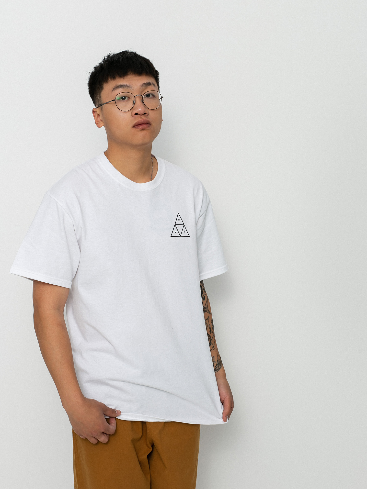 Tričko HUF Essentials TT (white)