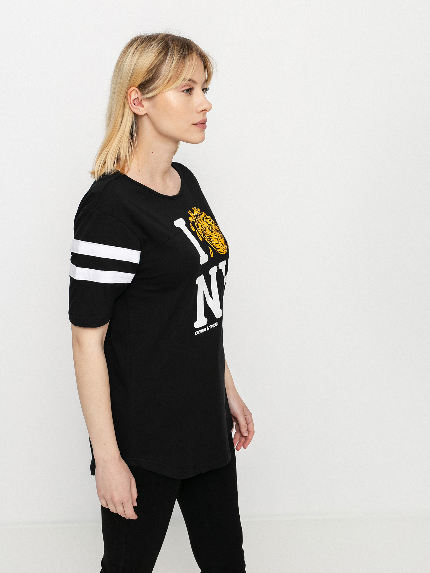 Tričko Element I Heart Football Wmn (black)