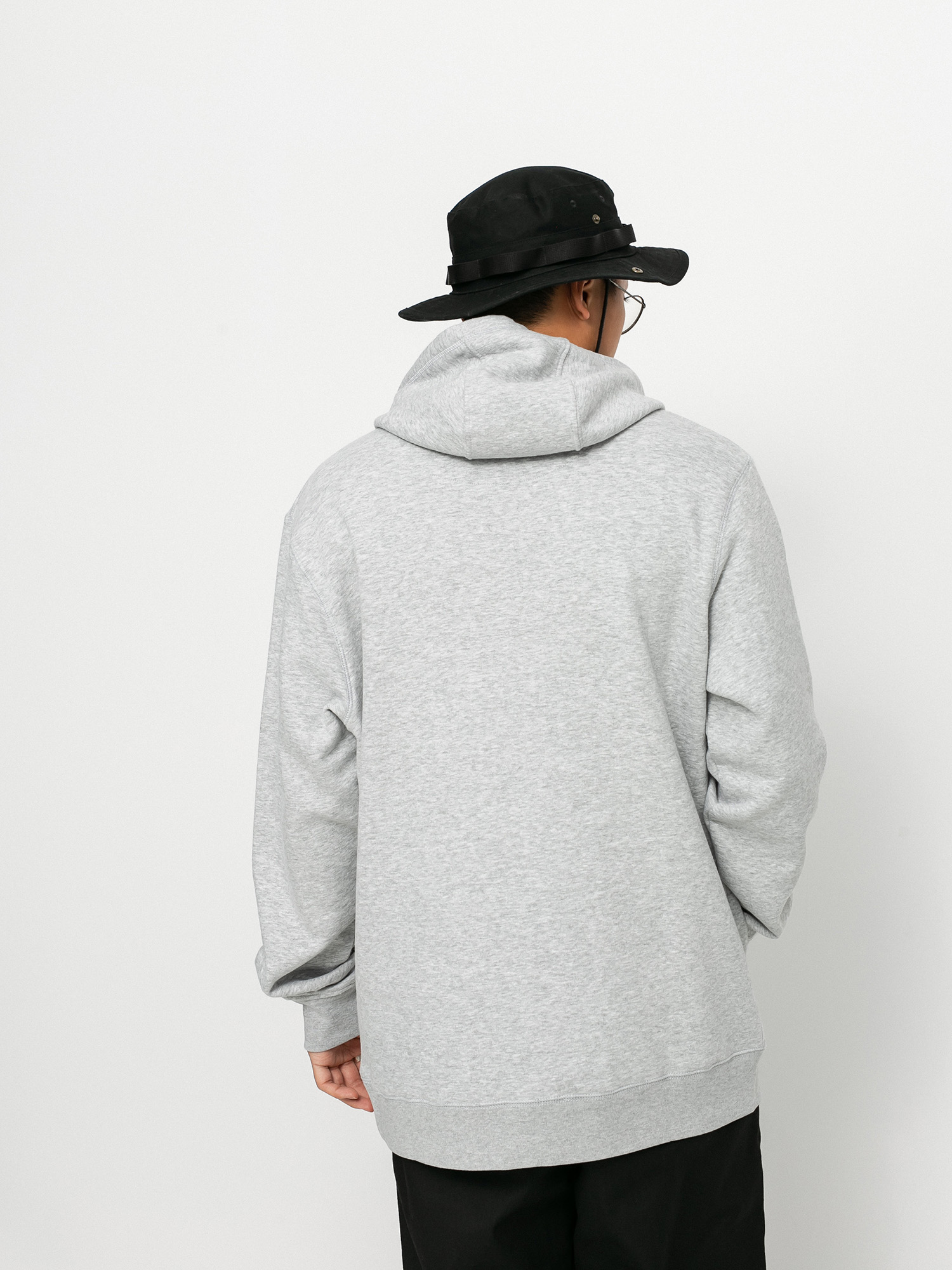 Mikina s kapucňou Malita Bottles HD (heather grey)