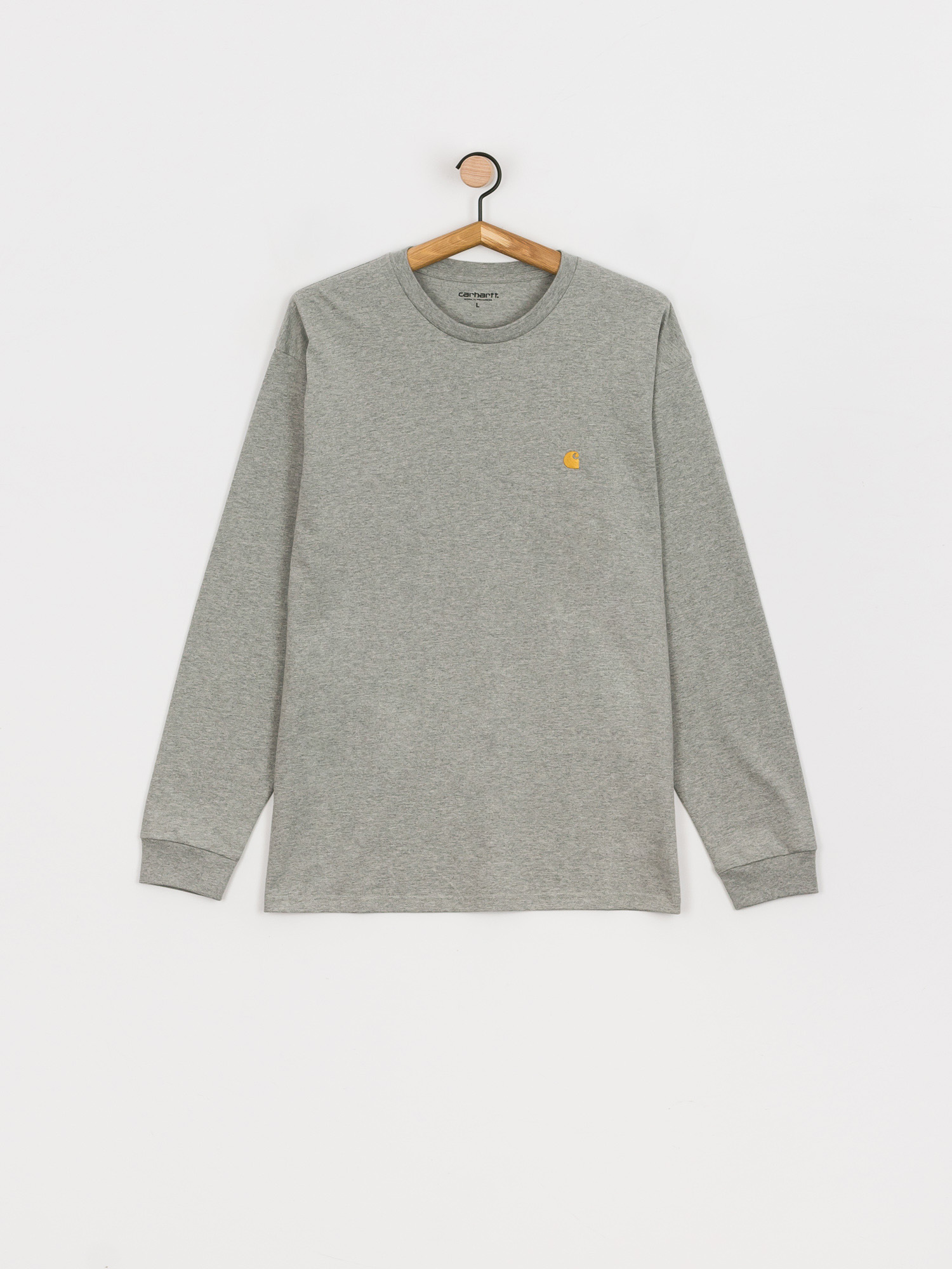 Triko Carhartt WIP Chase (grey heather/gold)
