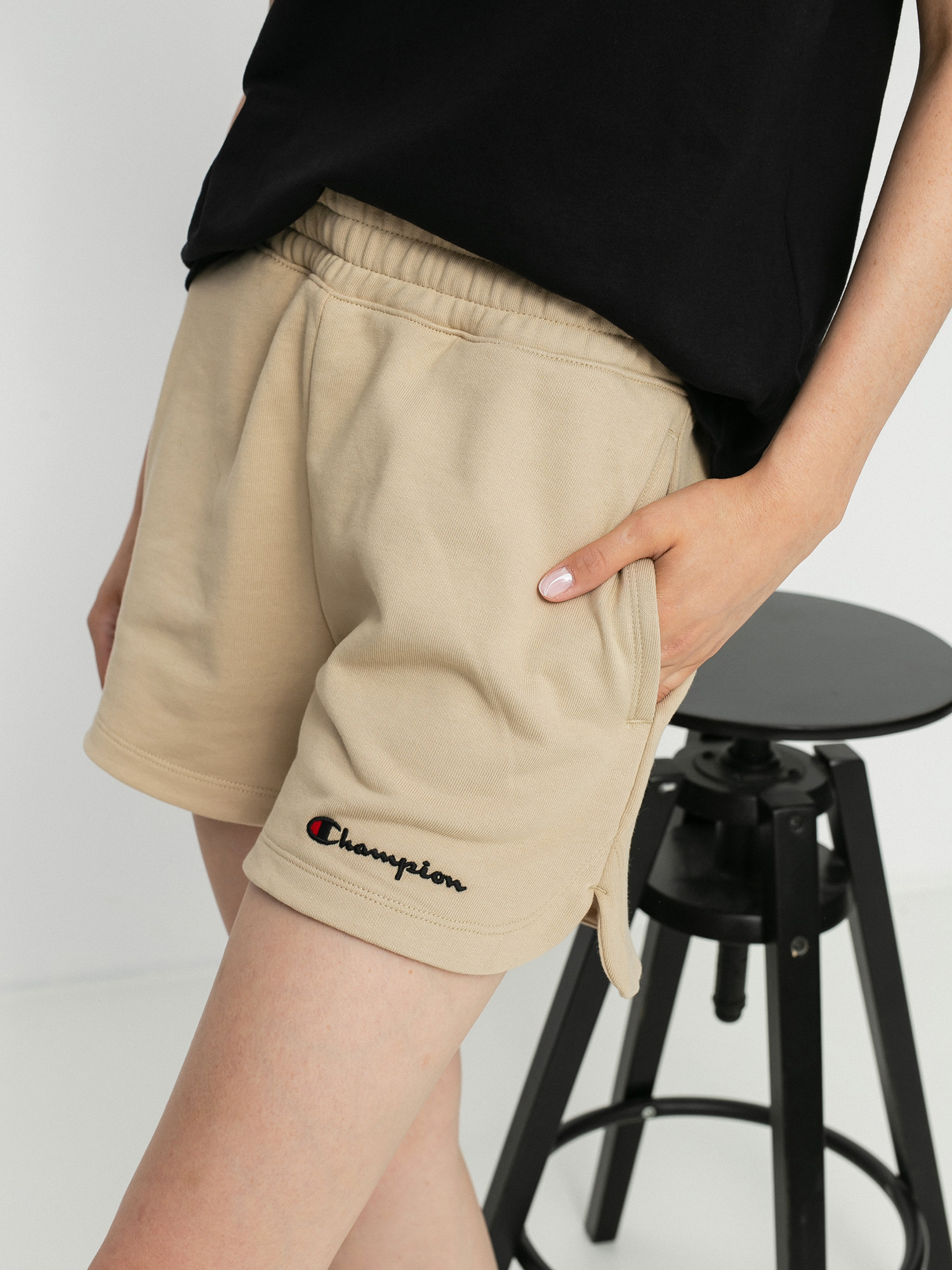 Kraťasy Champion Regular High Waist Shorts 114354 Wmn (wpp) 