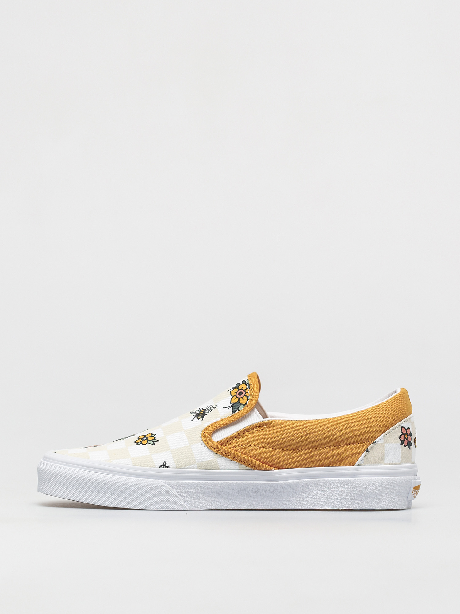 Topánky Vans Classic Slip On (garden check/blk/tr wht)