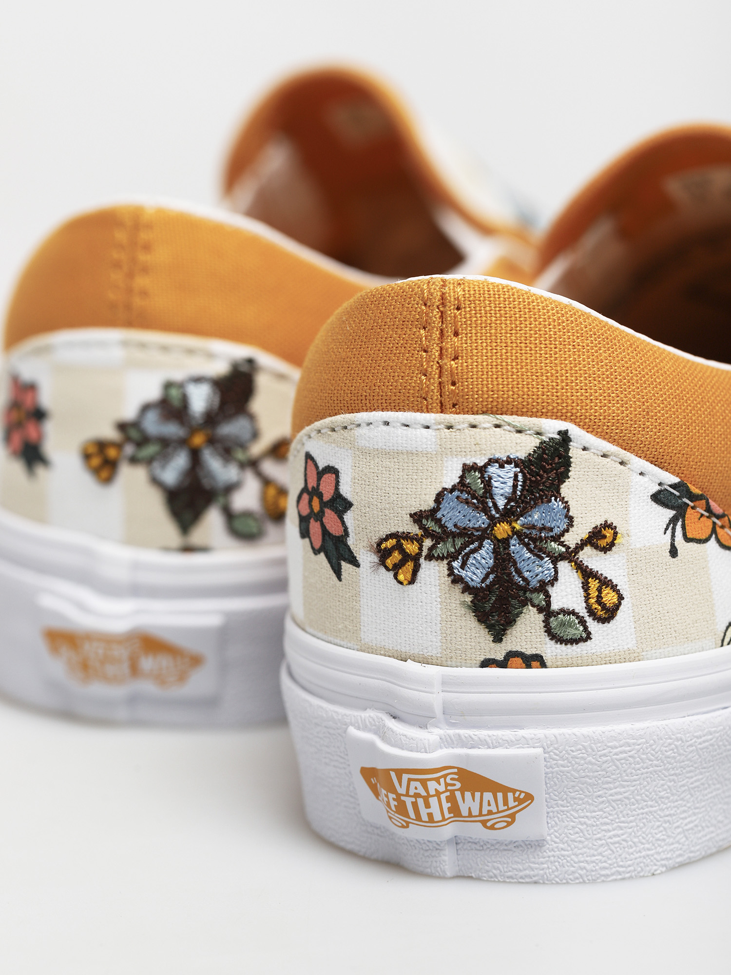 Topánky Vans Classic Slip On (garden check/blk/tr wht)