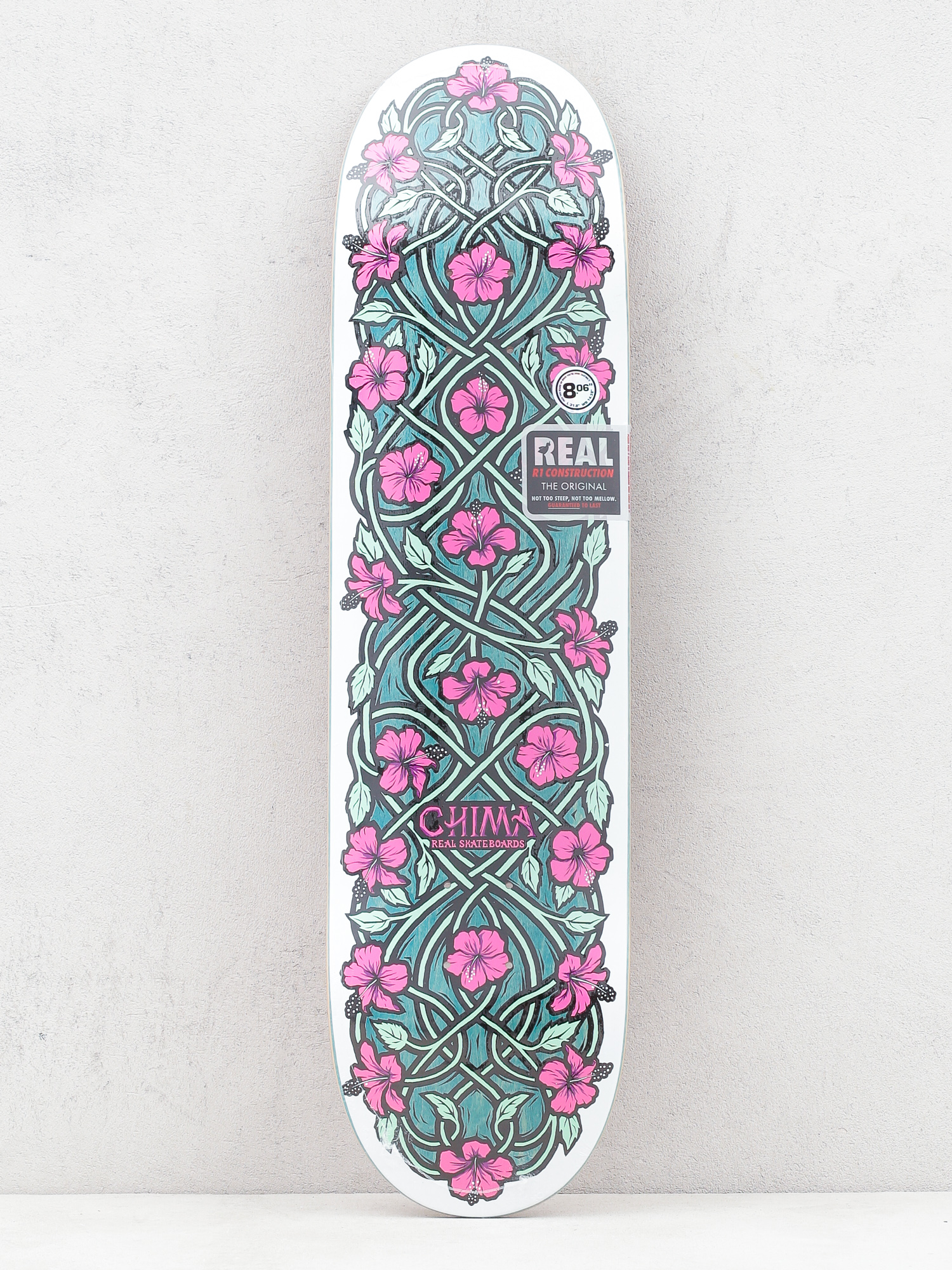 Doska Real Chima Intertwined (white/green/pink)