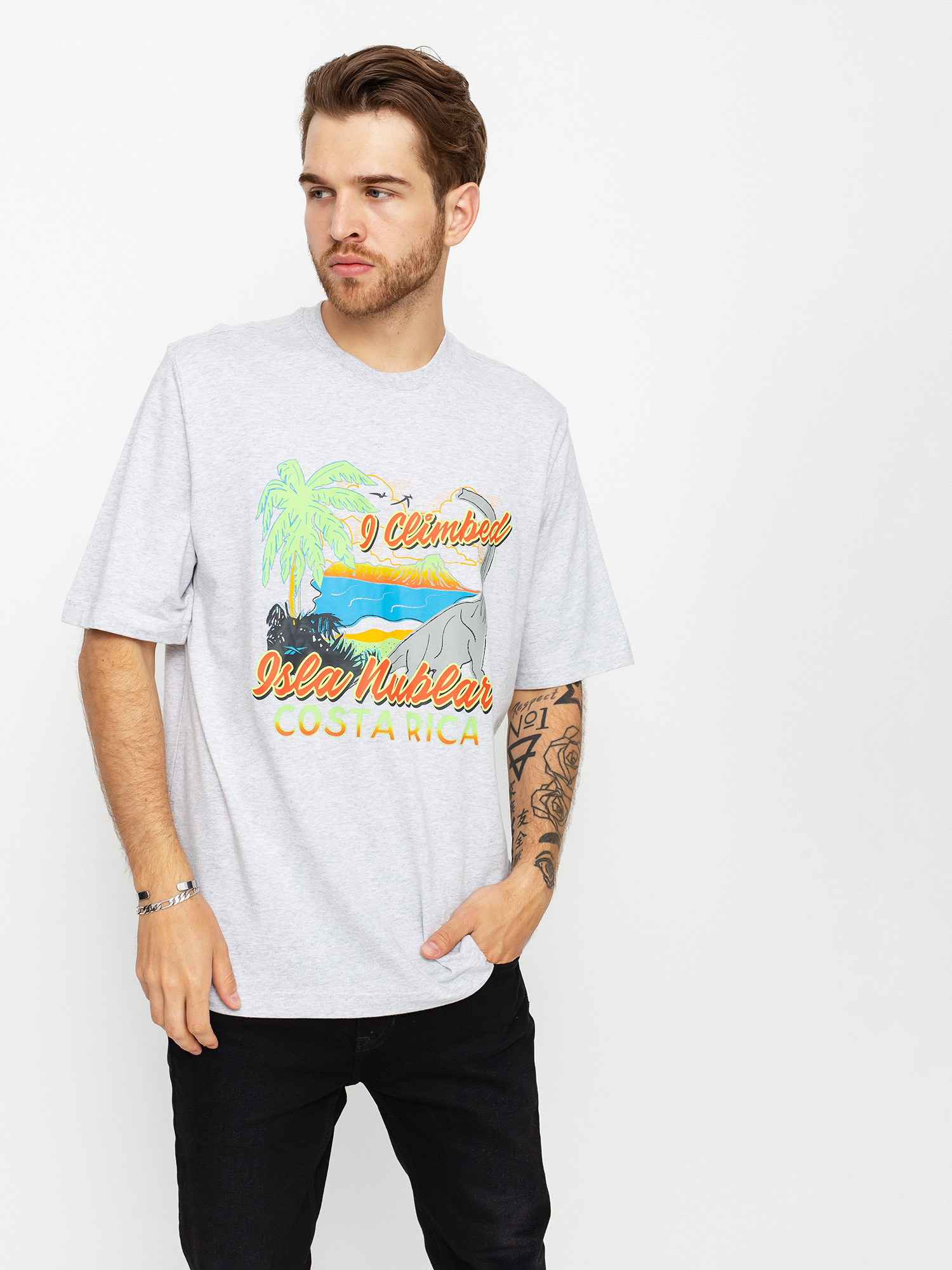 Tričko Reebok X Jurassic Park (isla nu lgreyh)