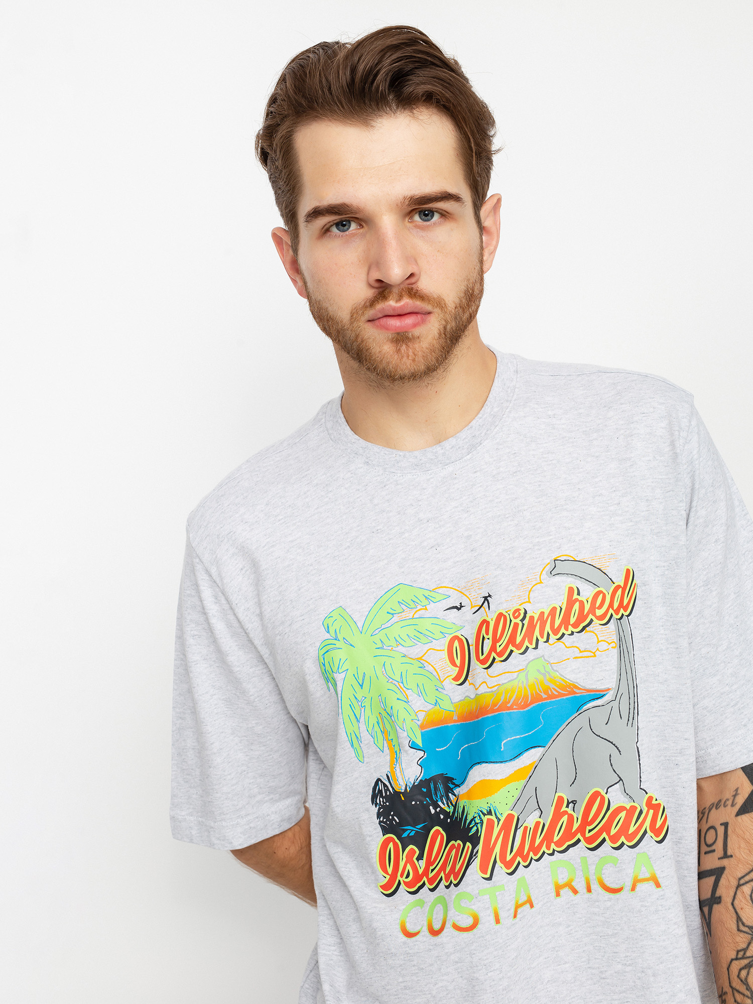 Tričko Reebok X Jurassic Park (isla nu lgreyh)