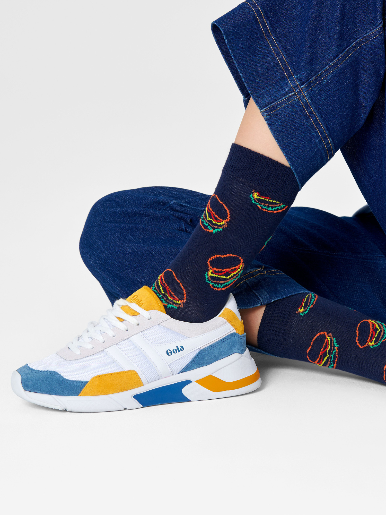 Ponožky Happy Socks Lunch Time (black)