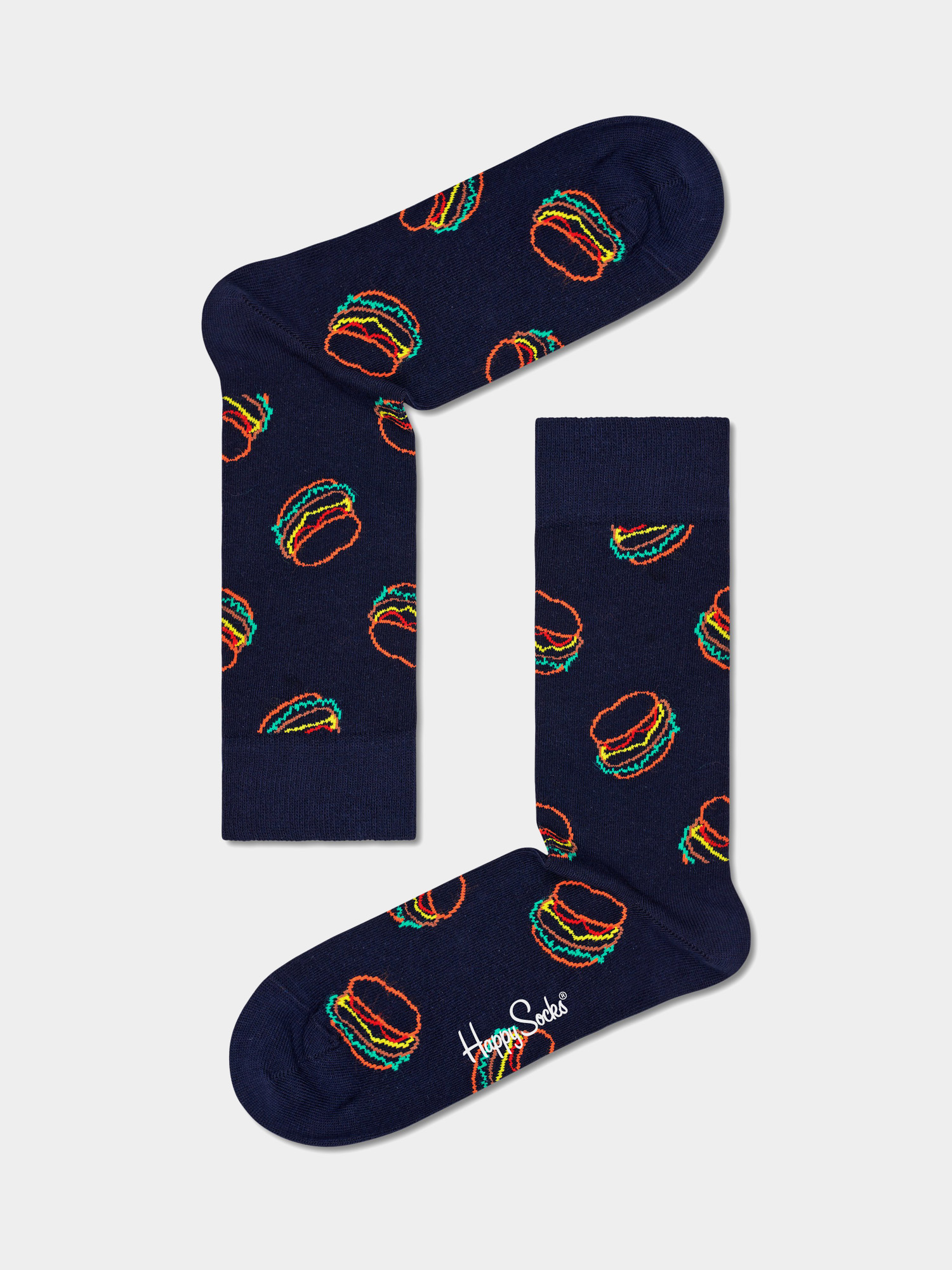 Ponožky Happy Socks Lunch Time (black)