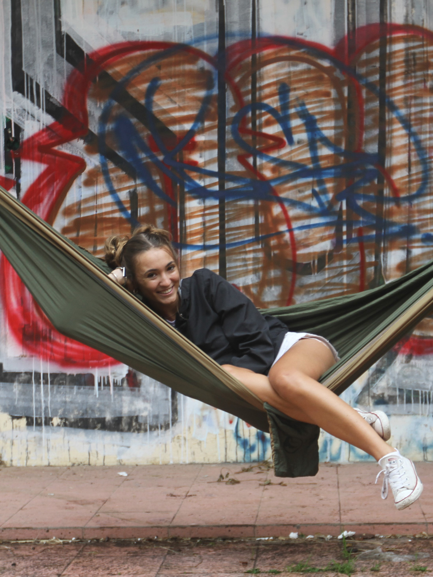 Hojdacia sieť Ticket To The Moon Hamak Hammock Double (green/brown)