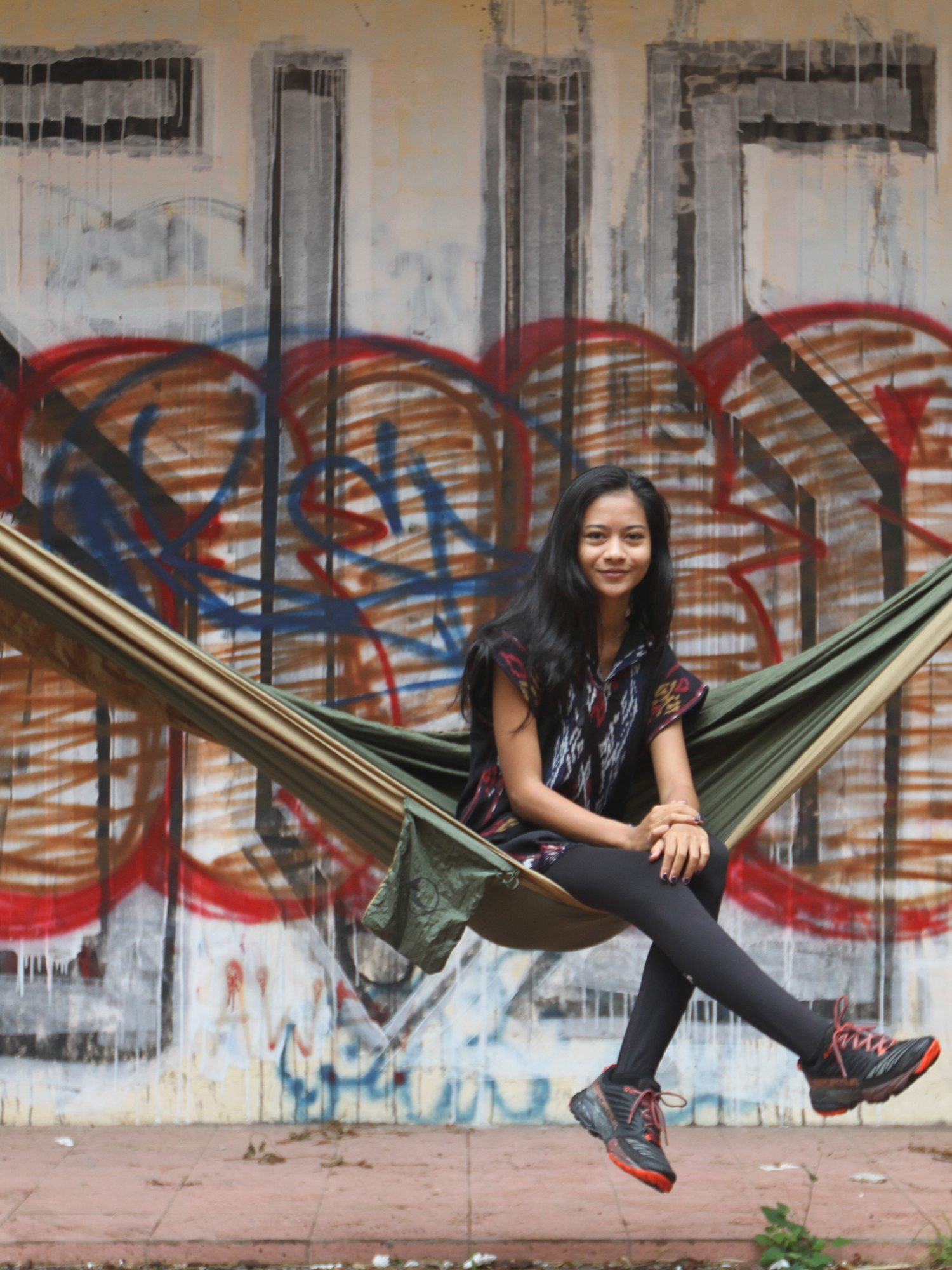 Hojdacia sieť Ticket To The Moon Hamak Hammock Double (green/brown)