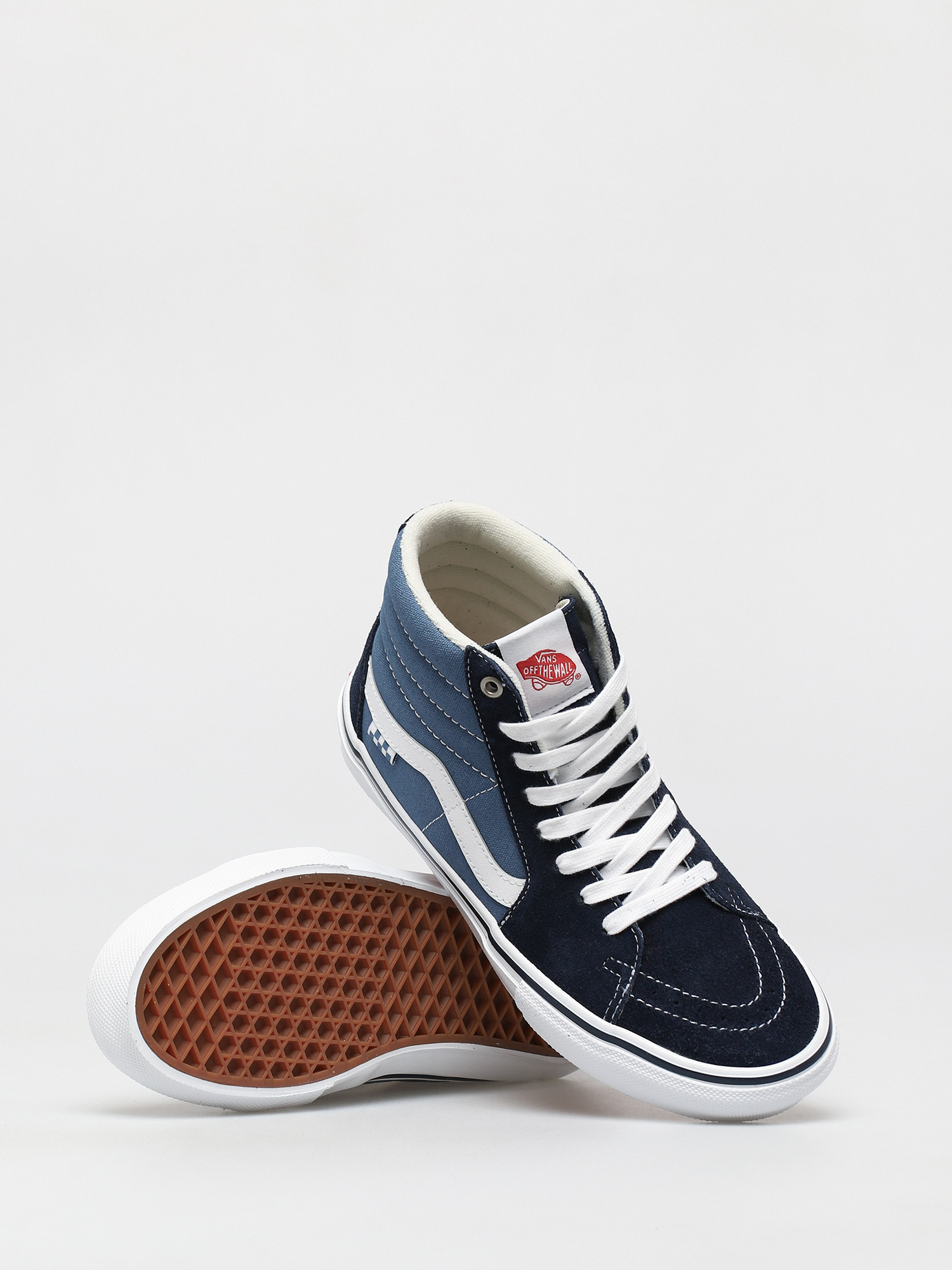 Topánky Vans Skate Sk8 Hi (navy/white)