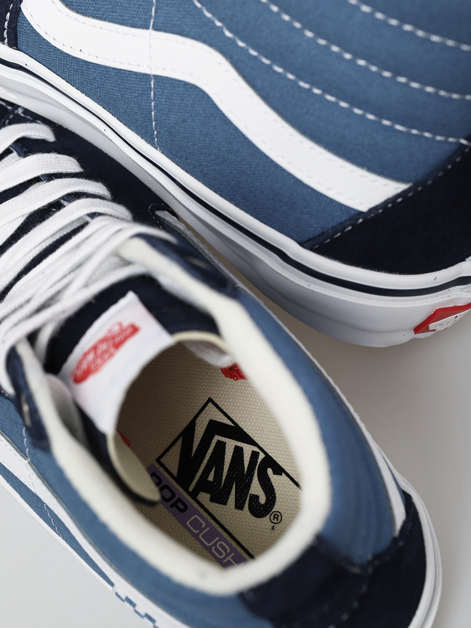 Topánky Vans Skate Sk8 Hi (navy/white)