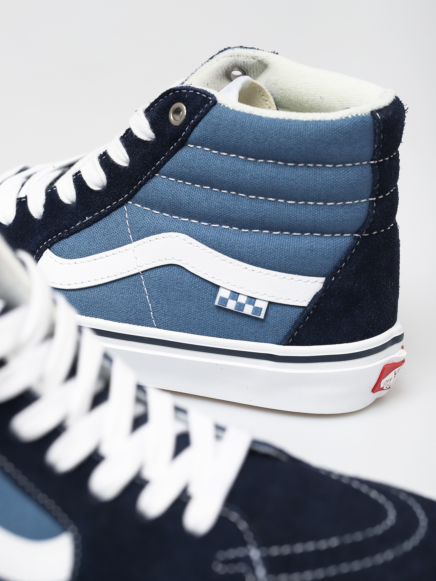 Topánky Vans Skate Sk8 Hi (navy/white)
