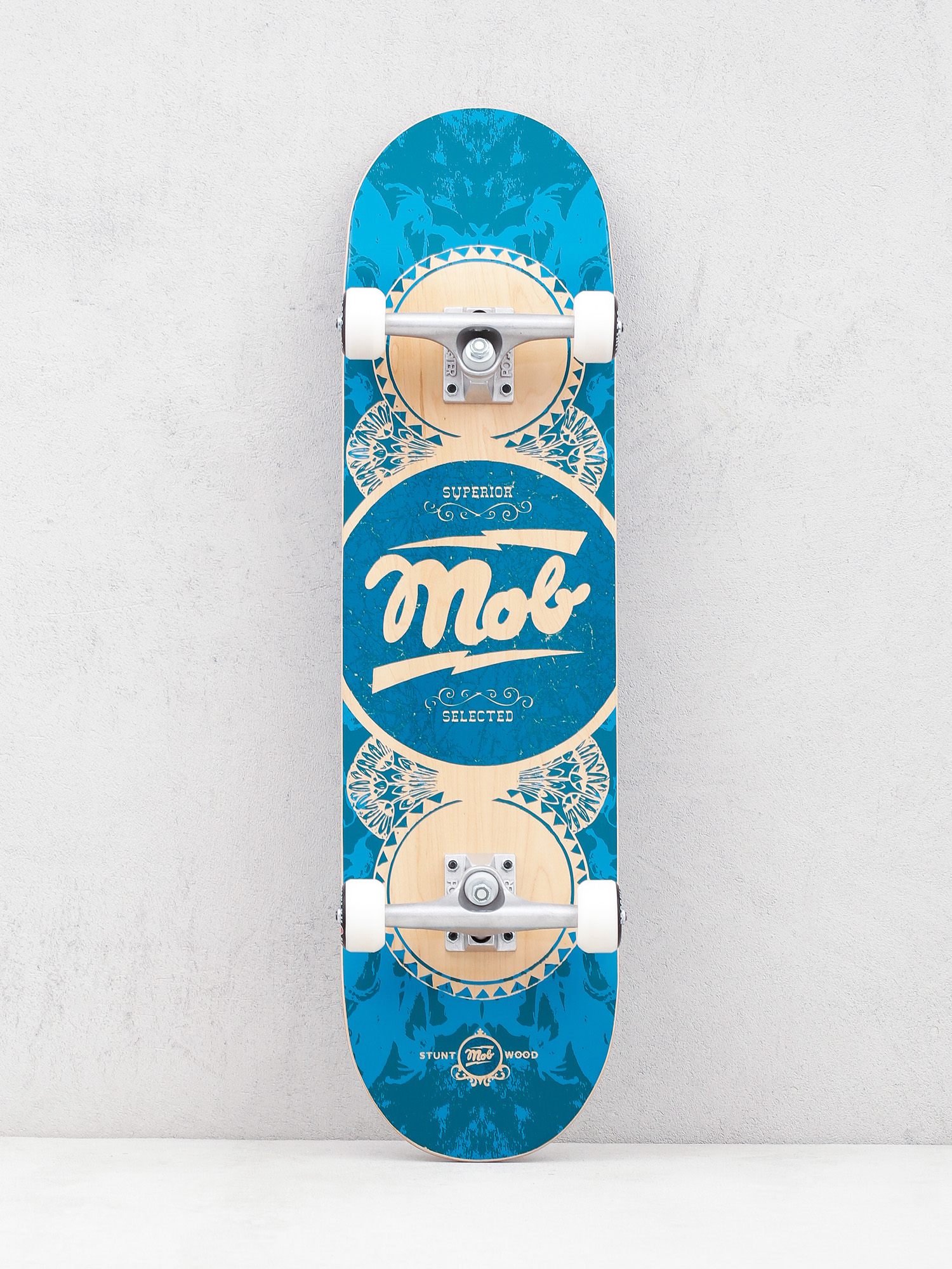 Skateboard Mob Skateboards Gold Label (teal)