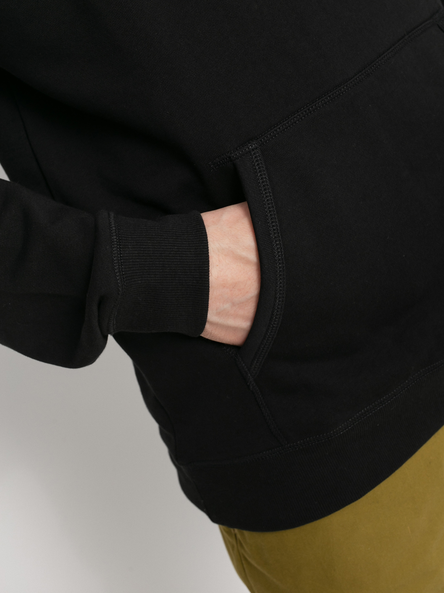 Mikina s kapucňou Vans Versa Standard HD (black otw patch/)