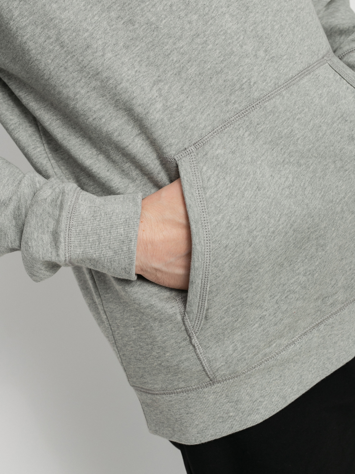 Mikina s kapucňou Vans Versa Standard HD (cement heatherotw patch/)