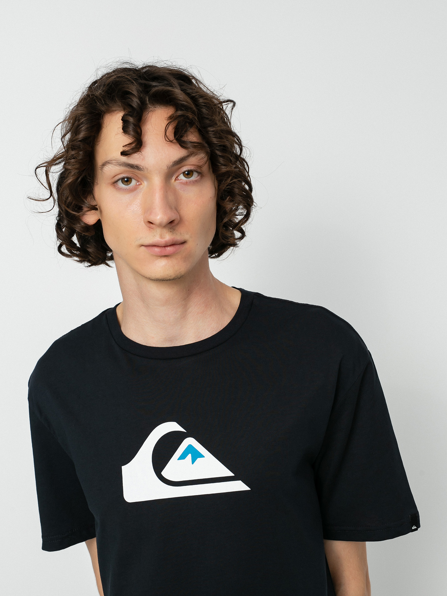 Tričko Quiksilver Comp Logo (black)