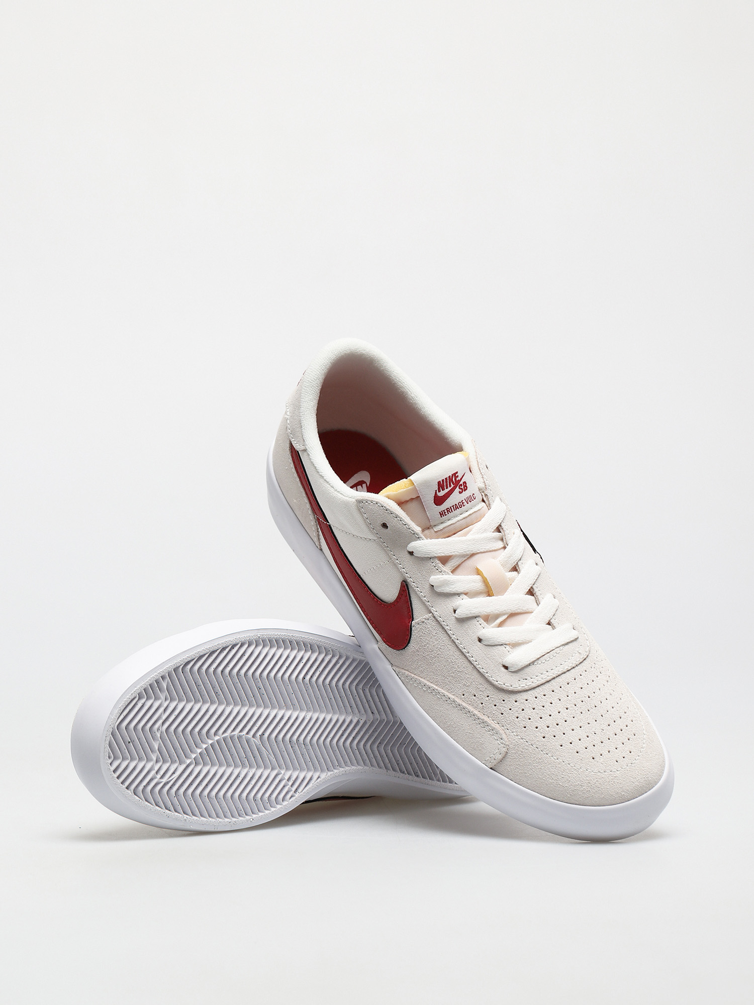 Topánky Nike SB Heritage Vulc (summit white/gym red summit white white)