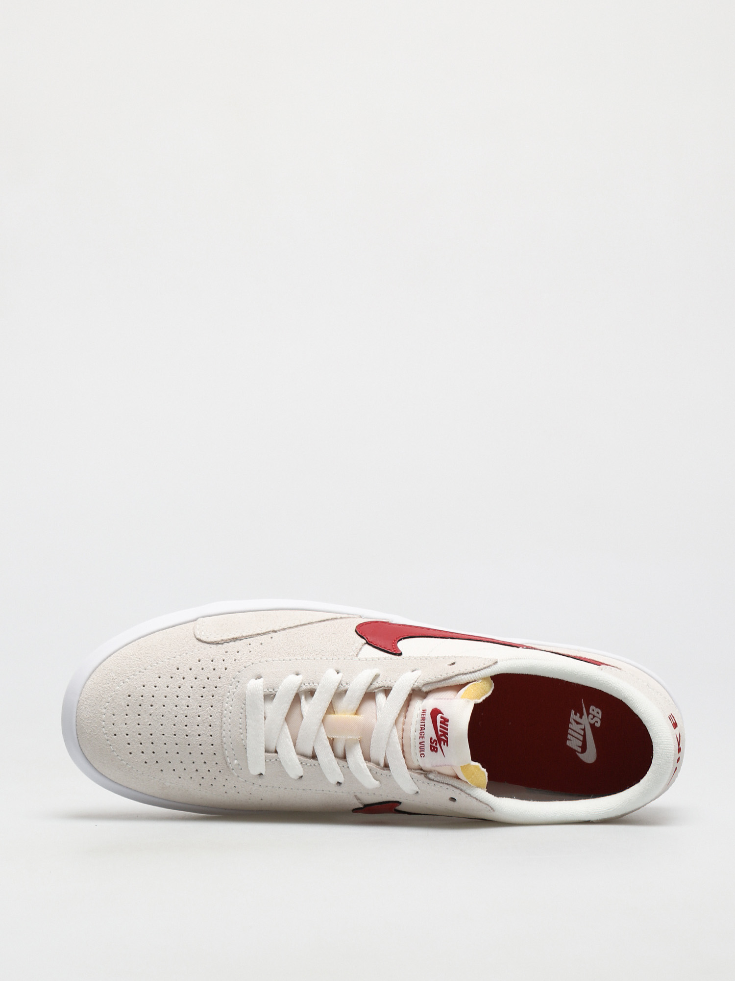 Topánky Nike SB Heritage Vulc (summit white/gym red summit white white)